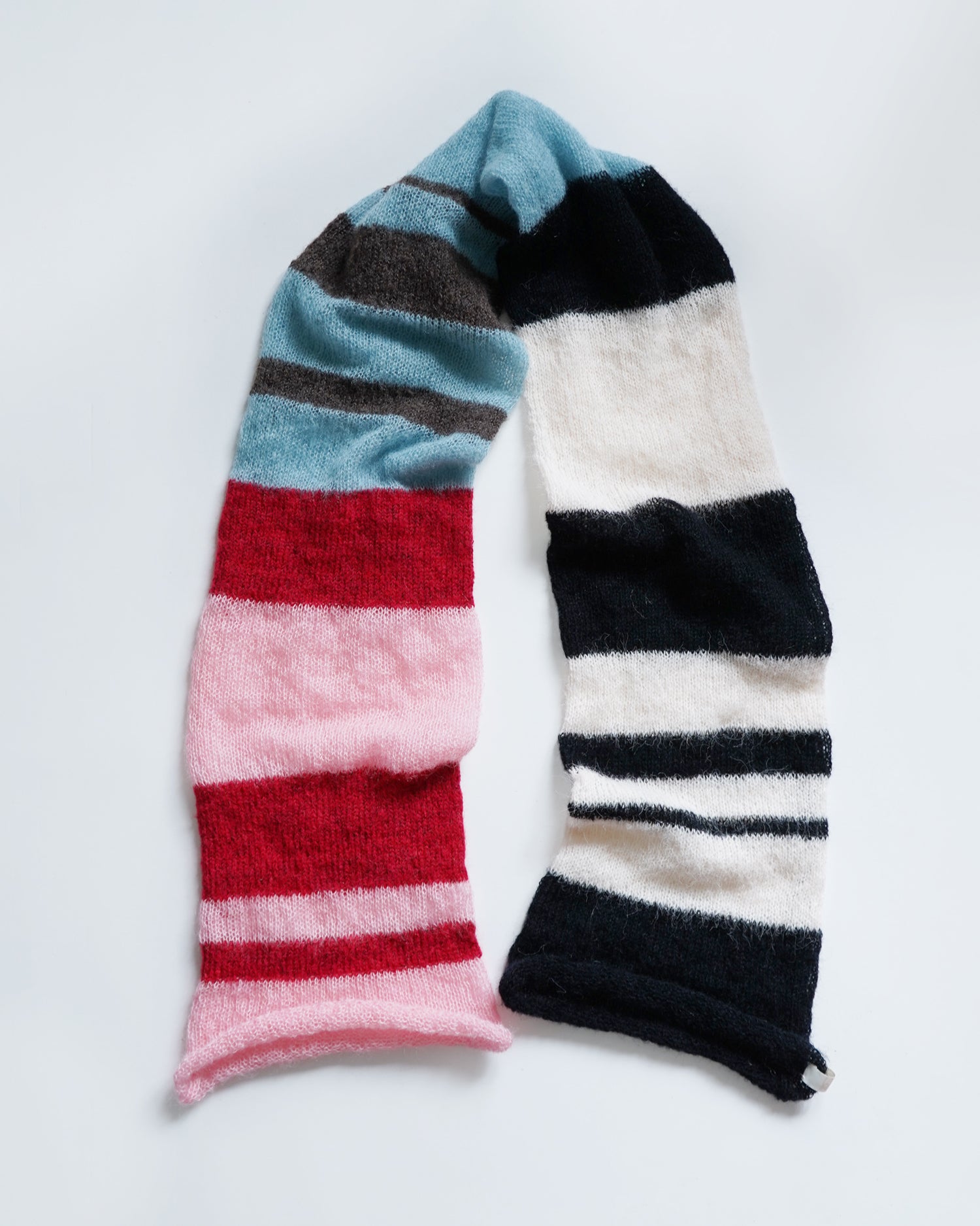 Alpaca Blend Handmade Scarf 08