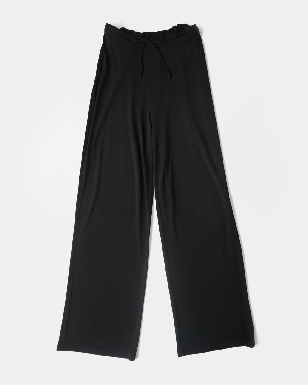 Rayon Black Easy Pants