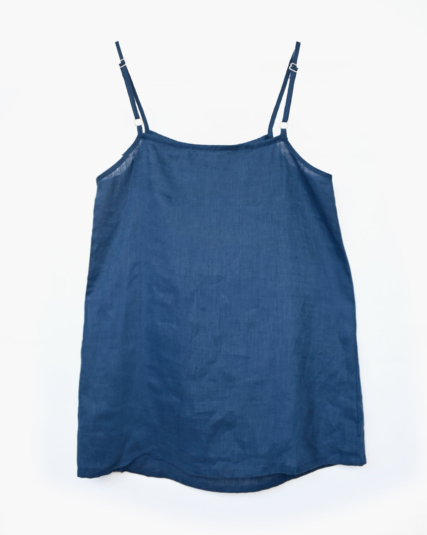 404 Linen Cami - Navy