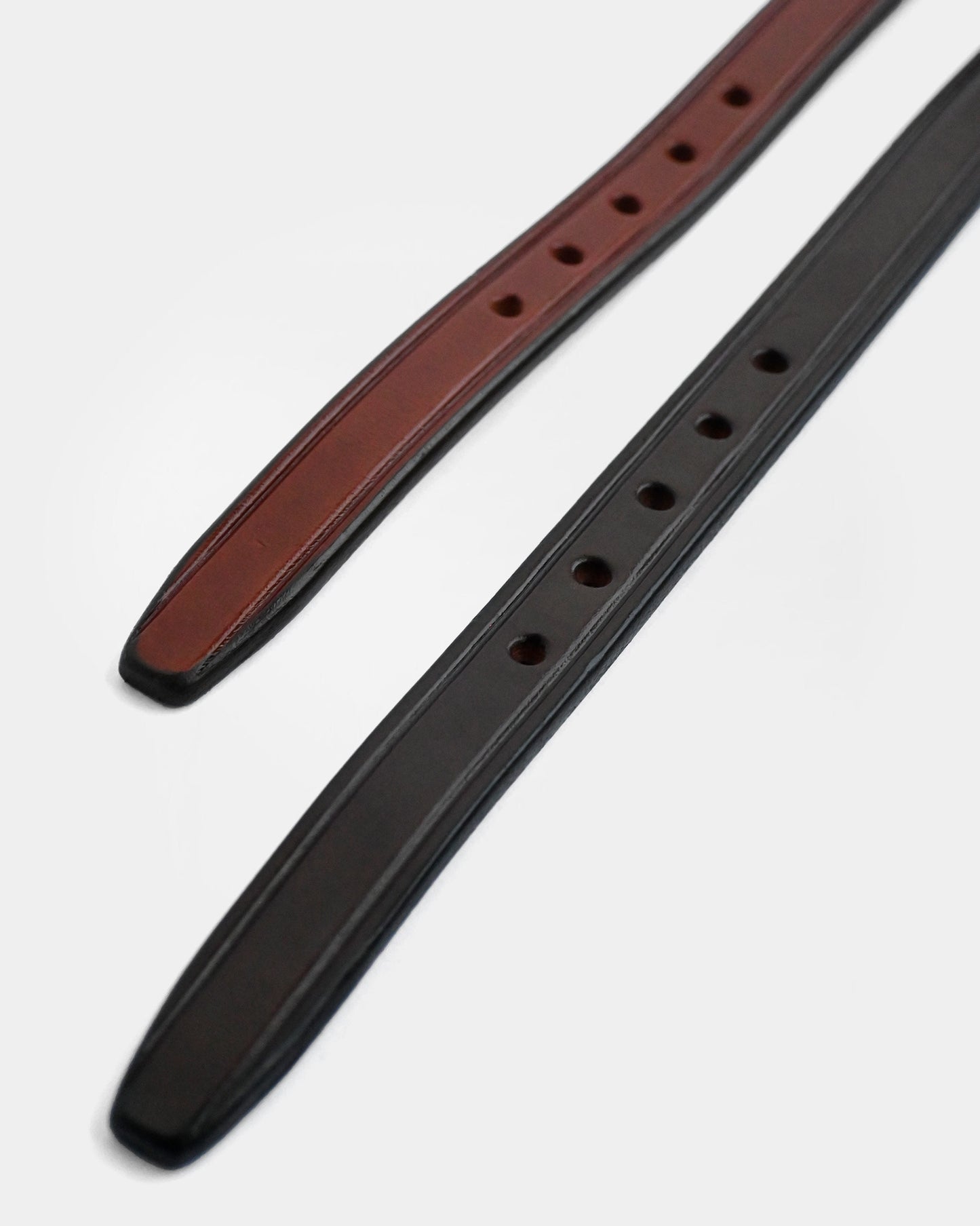 "TORY Leather" Leather Belt - Brown