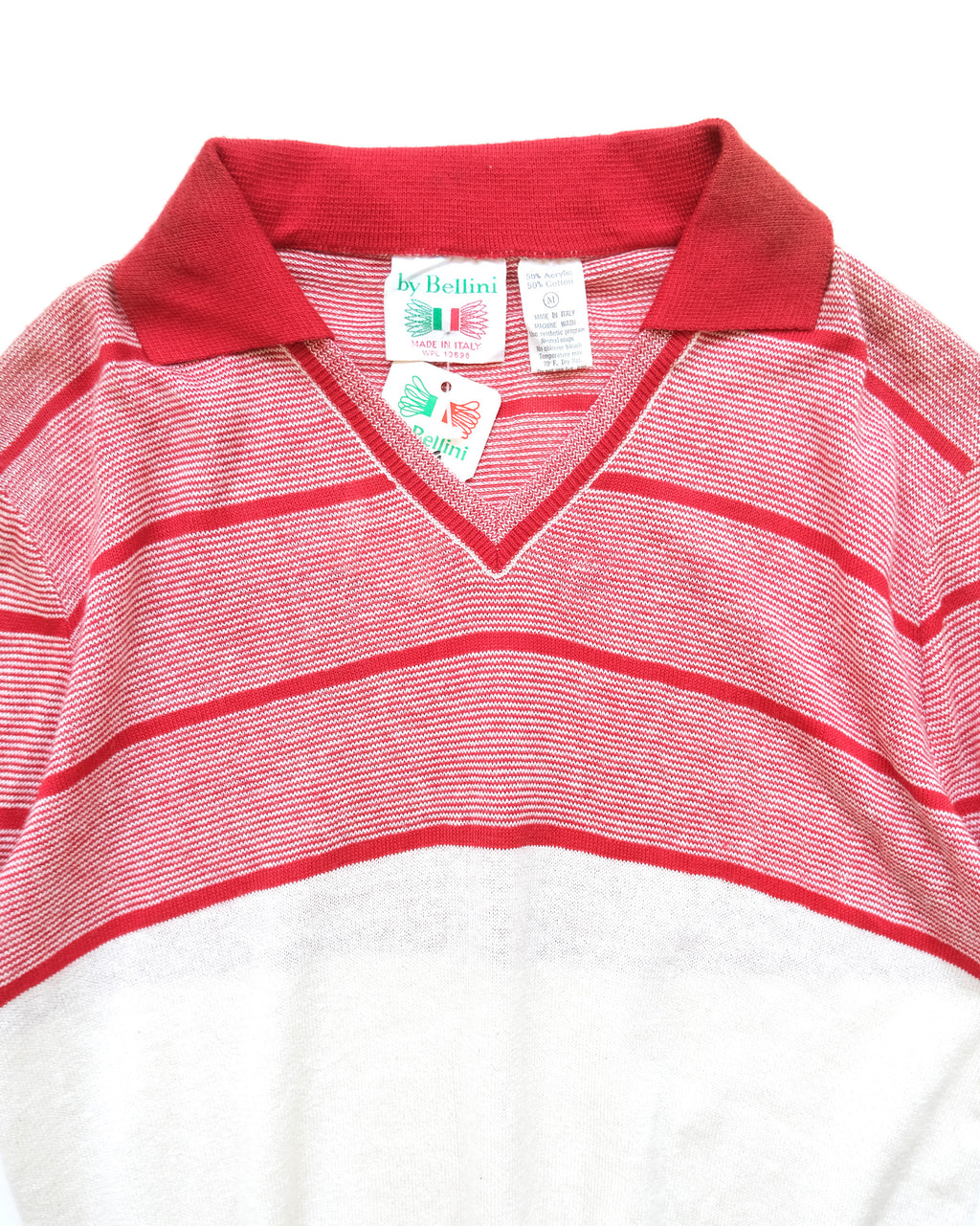 Design Acrylic Knit Polo Made in Italy