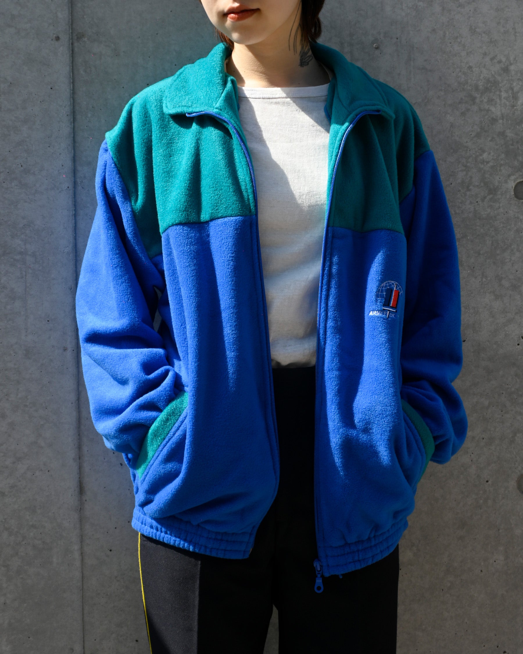 French Military Fleece Training Jacket
