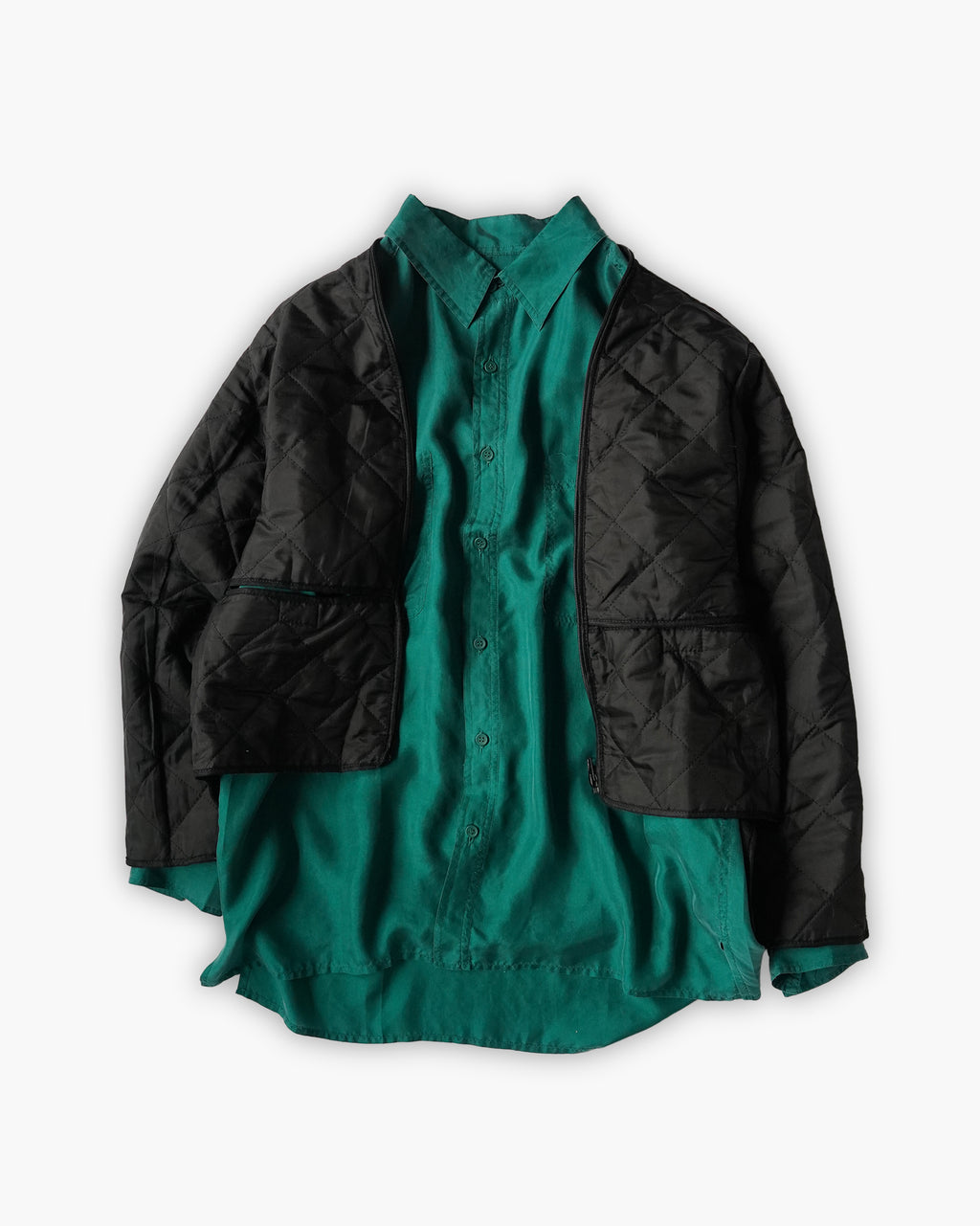 Duch Military Quilted Cropped Lining
