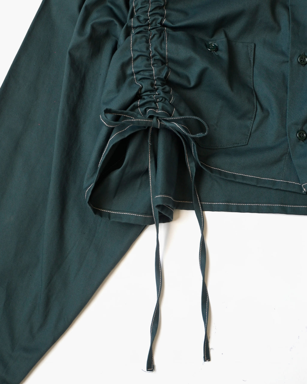 [404irregular] Gather Shirt