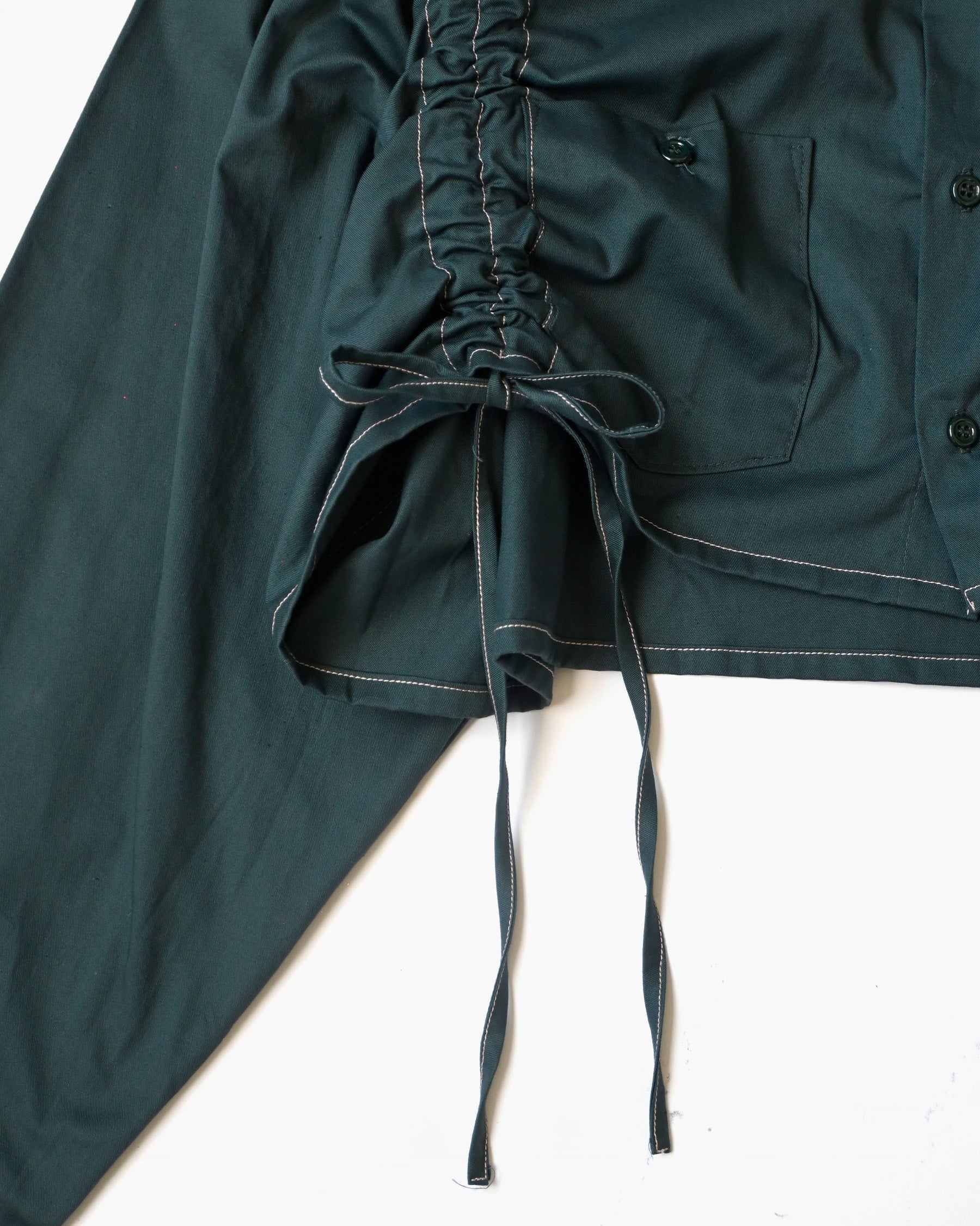[404irregular] Gather Shirt