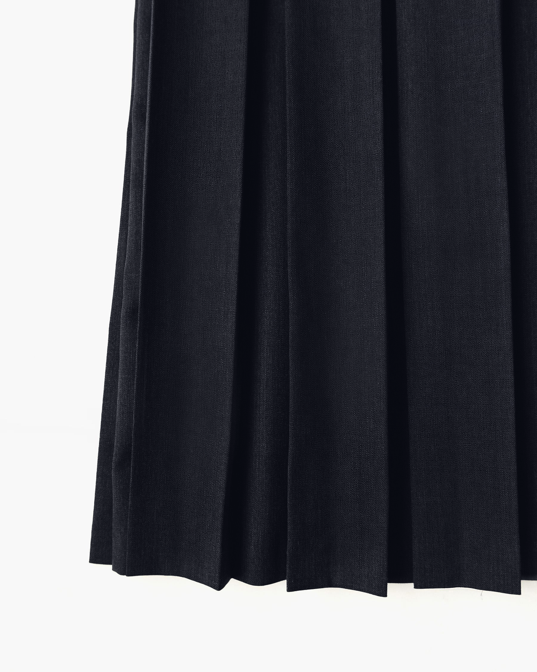 Angels Factory Pleated Skirt by 404 - Dark Navy