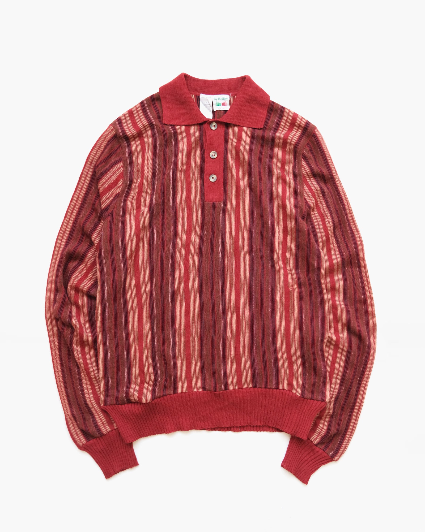 Design Acrylic Knit Polo Made in Italy