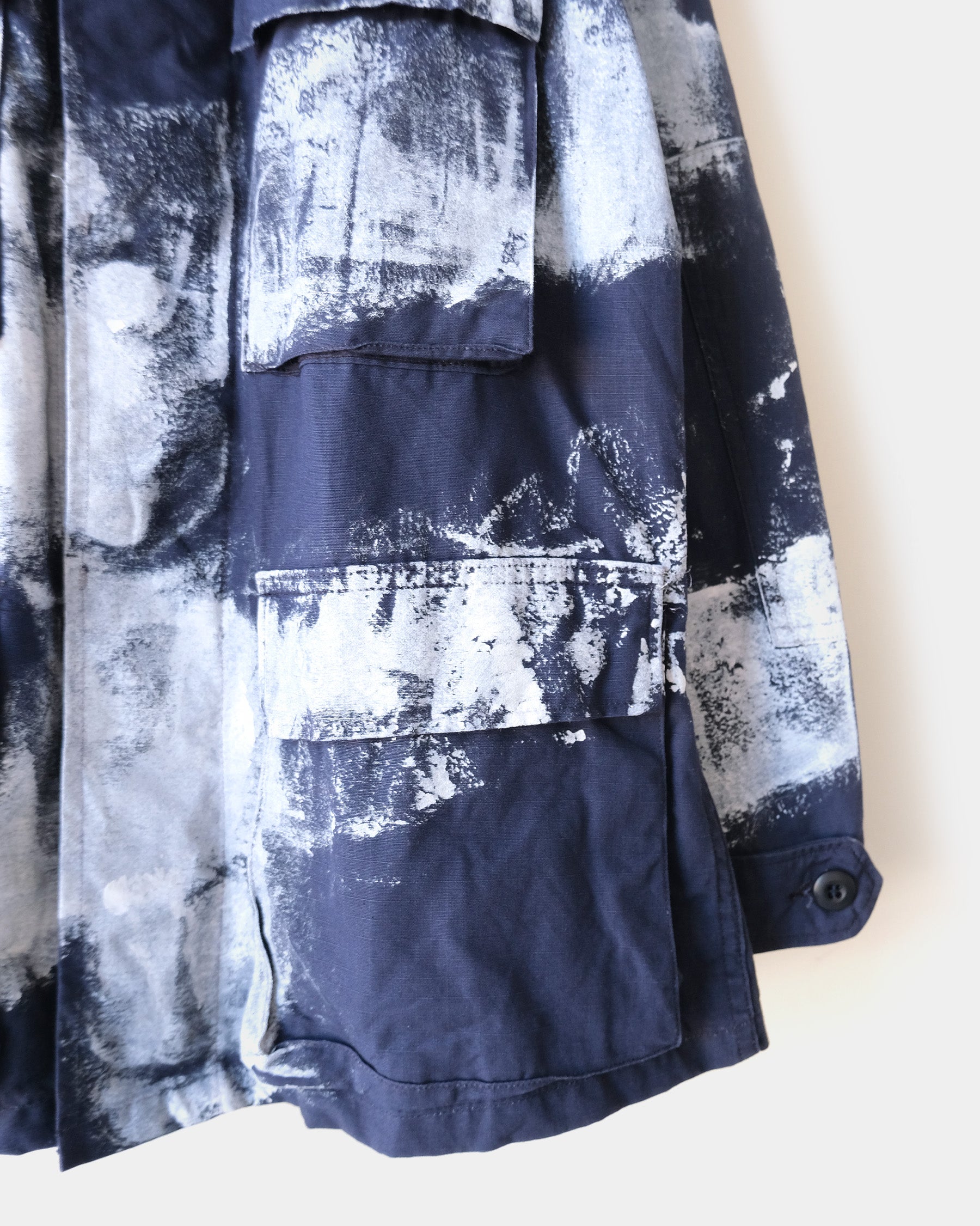 404irregular - Painted BDU Jacket - Navy