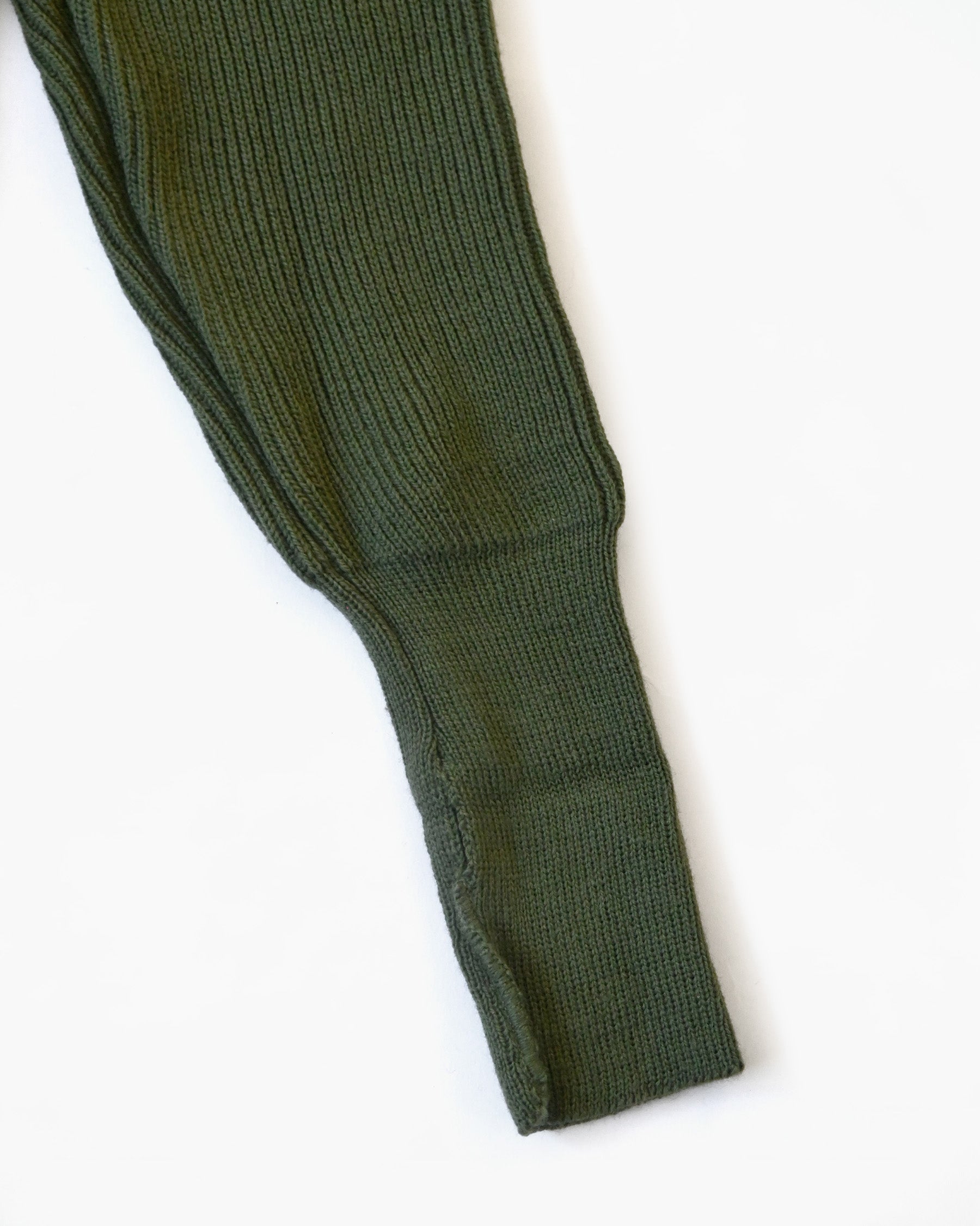 Wool Rib Zip-up Cardigan  Made In Sweden