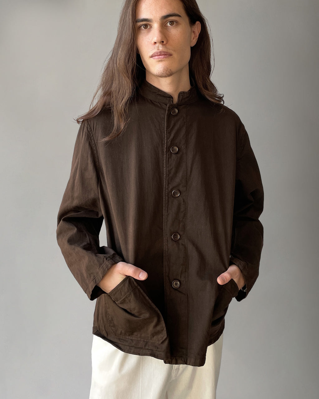 Over-dyed Chez Jacket Brown