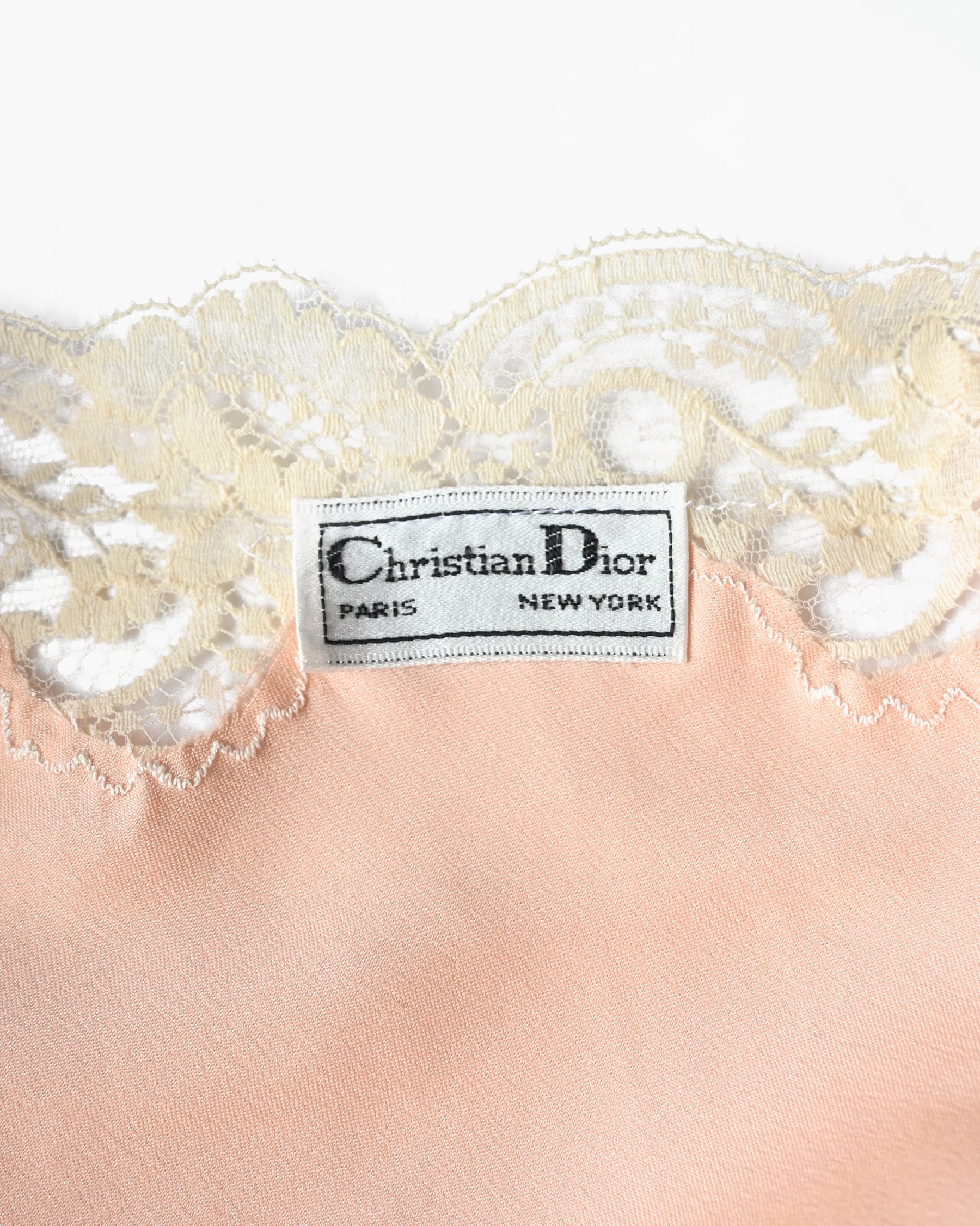 NOS Satin Lace Camisole - Dior