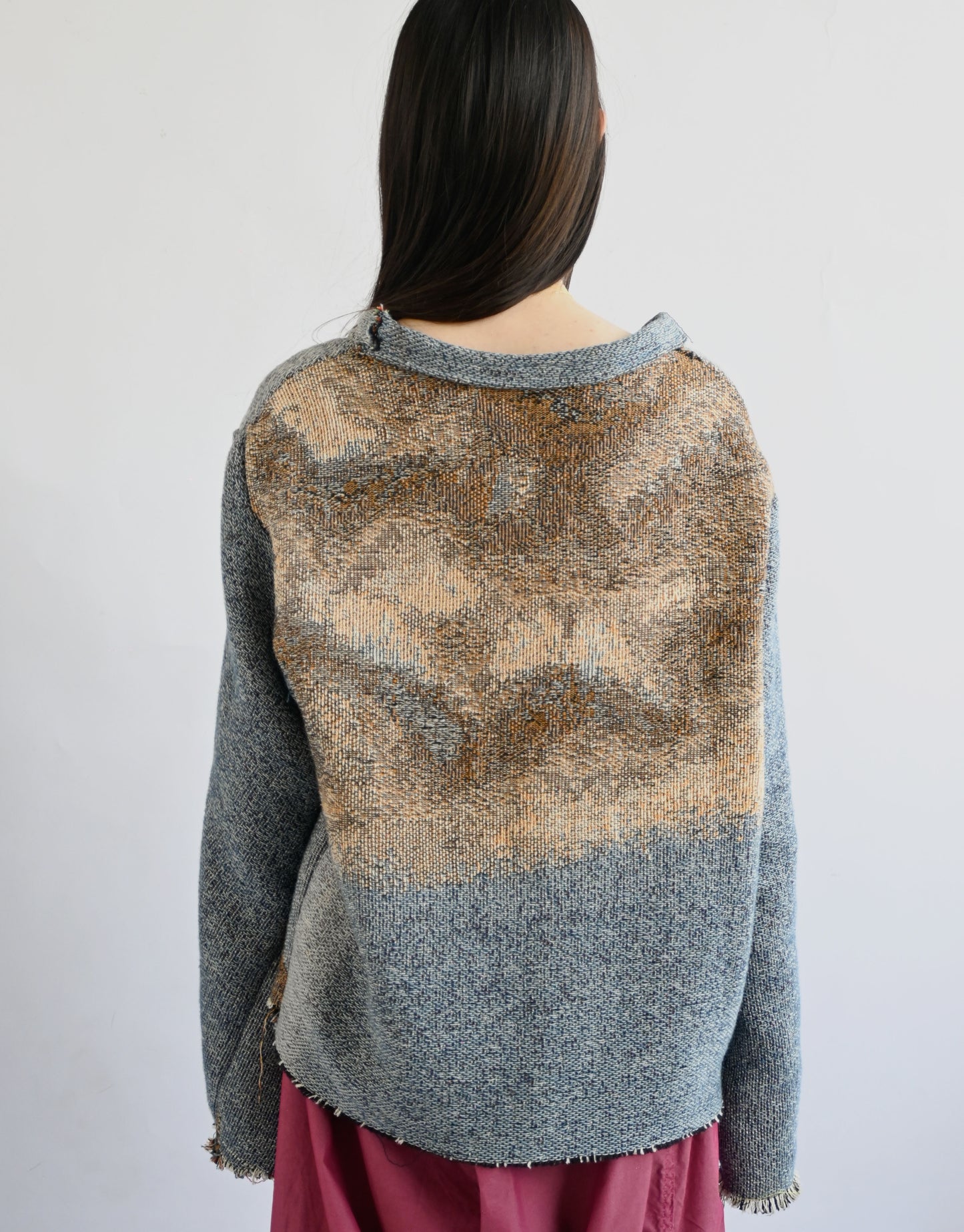 Animal Jacquard Sweatshirt