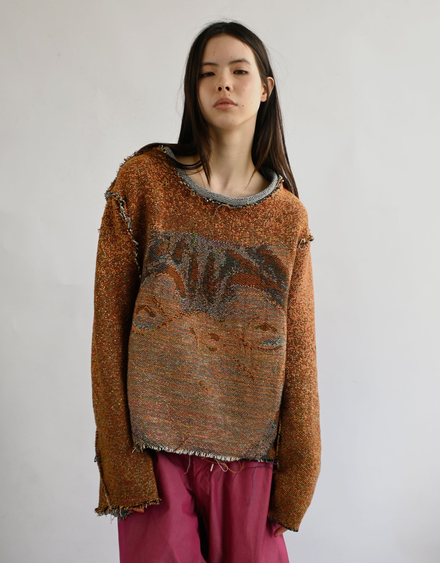 Animal Jacquard Sweatshirt