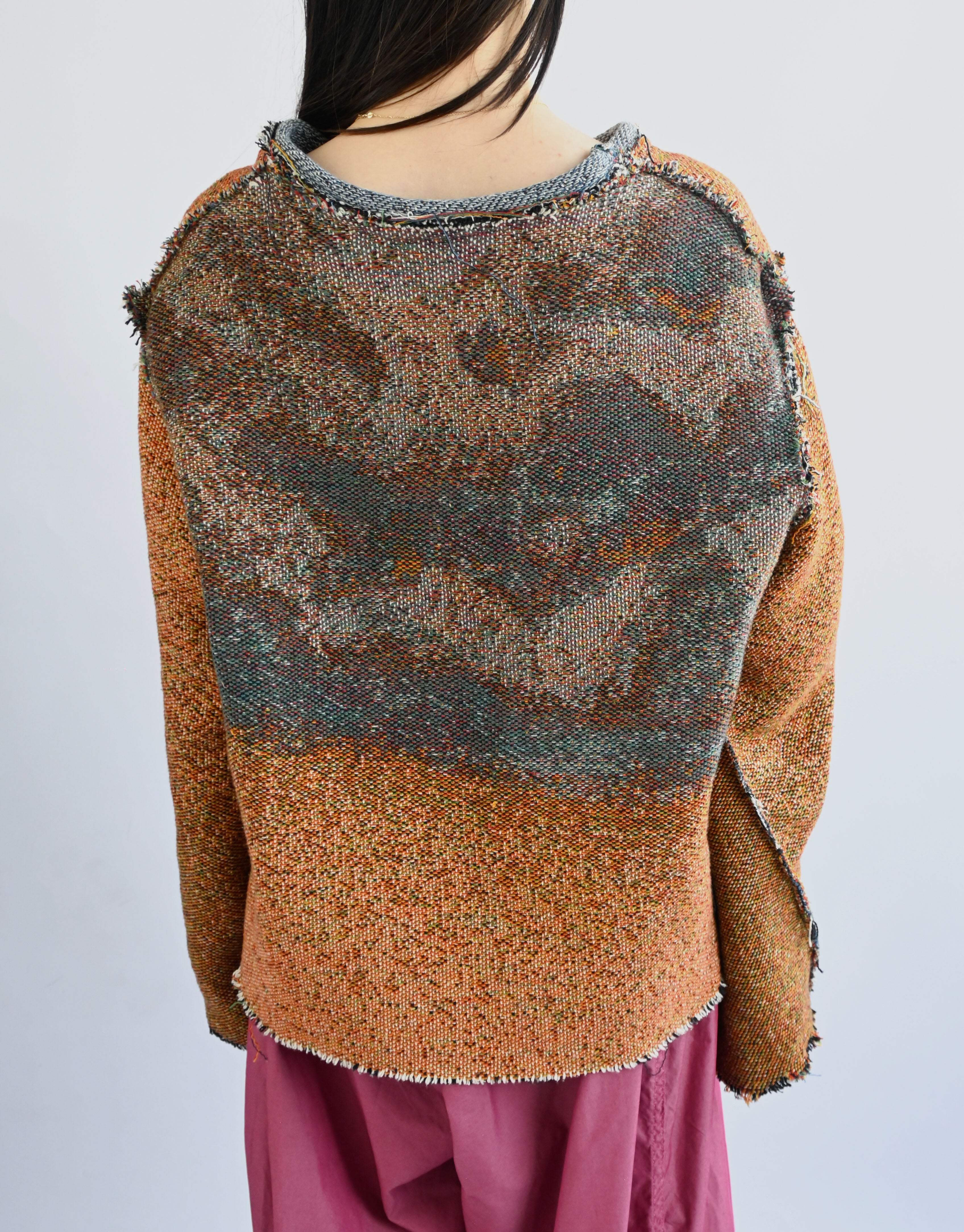 Animal Jacquard Sweatshirt