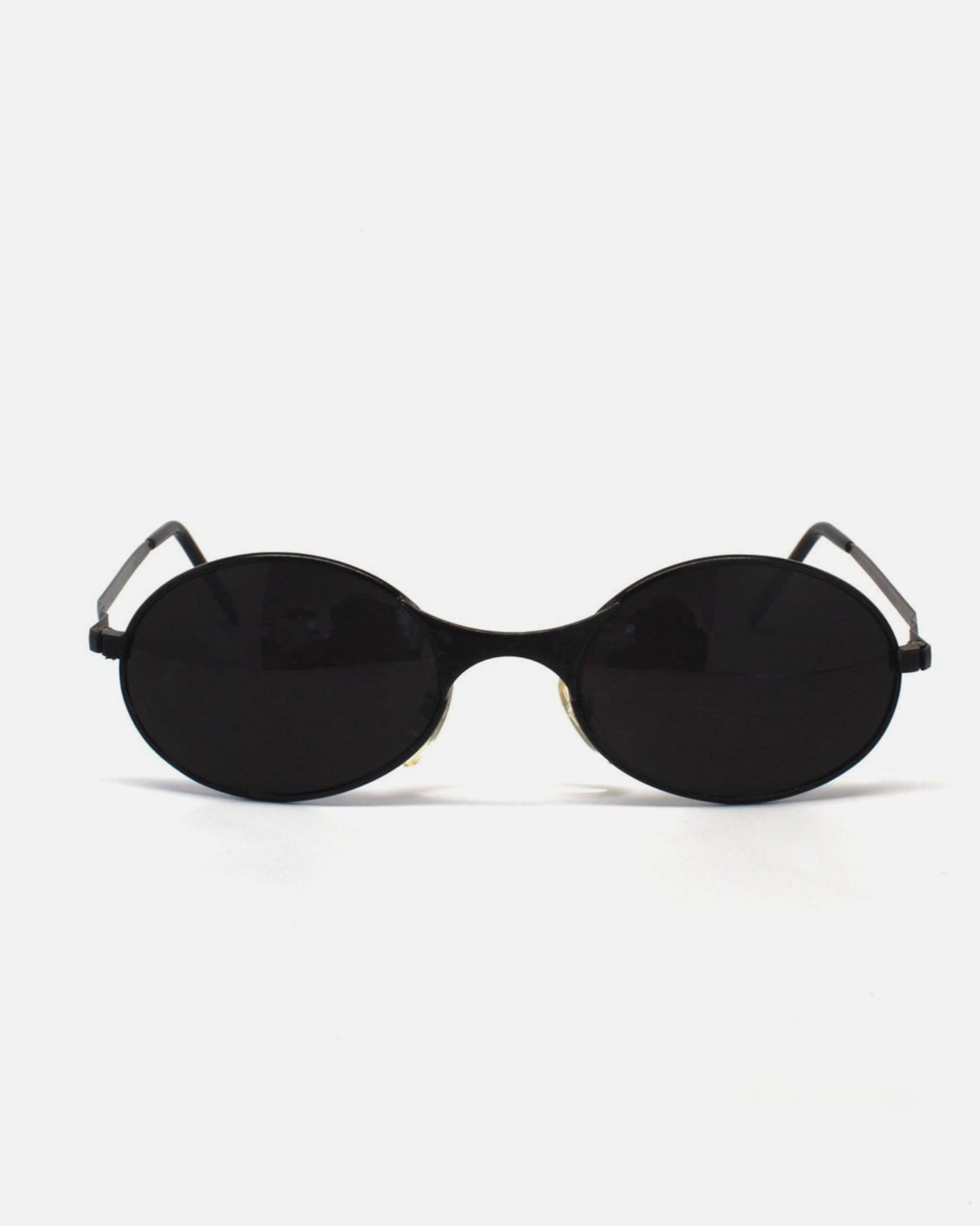 NOS Black Metal Frame Sunglasses