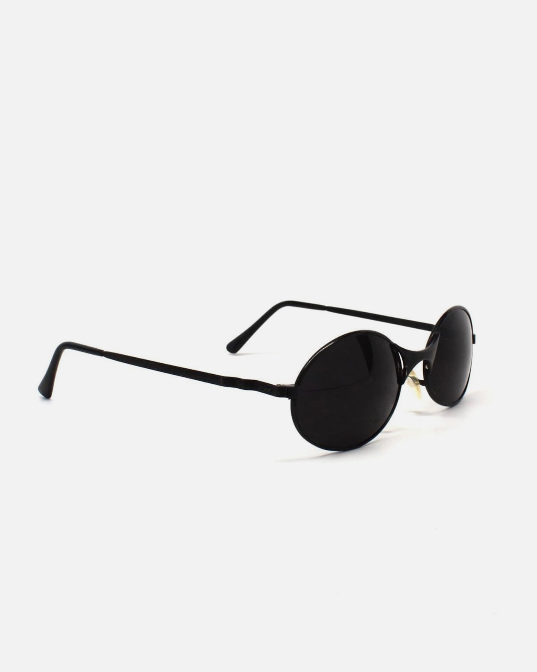 NOS Black Metal Frame Sunglasses