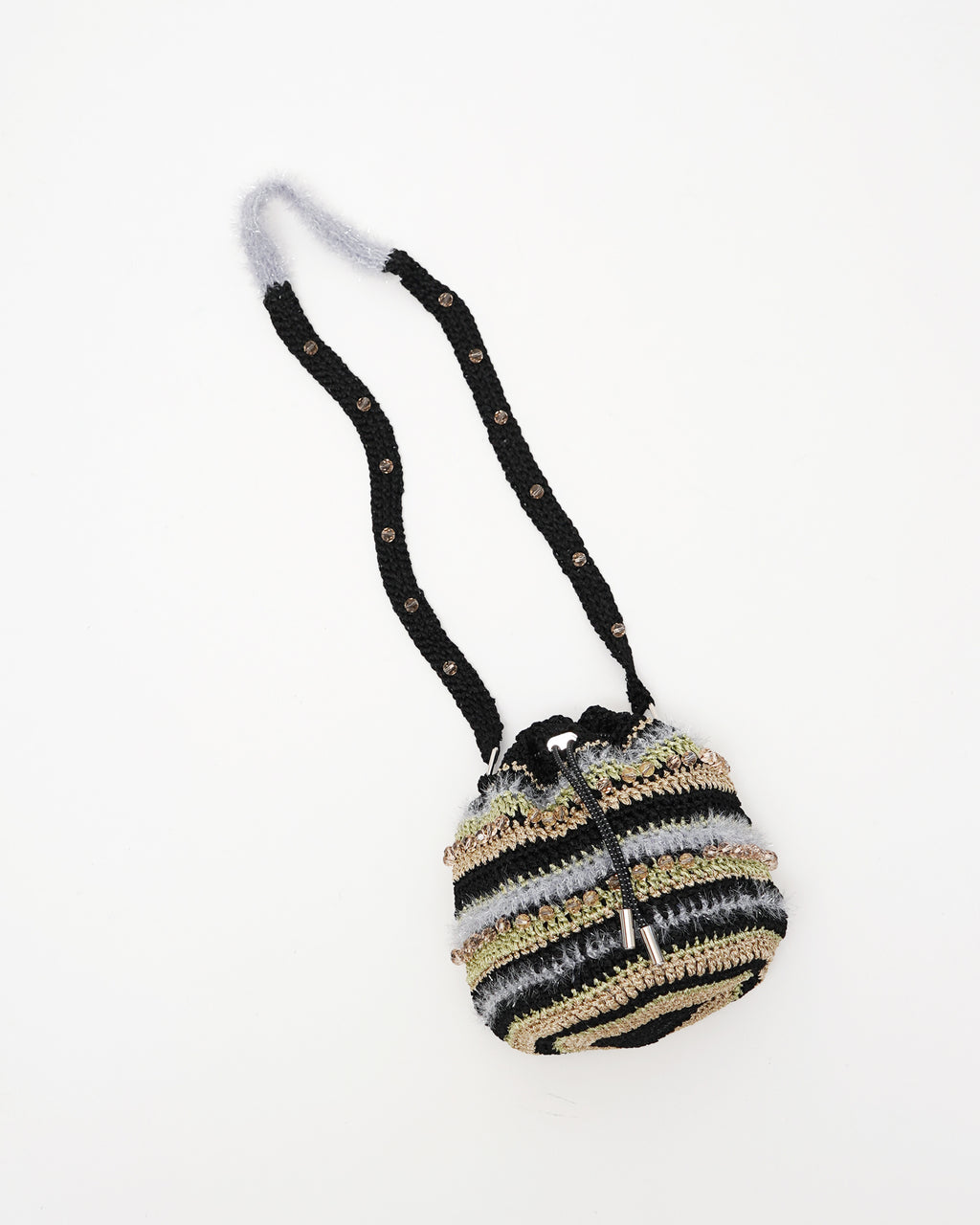 [CMM] Hand Crochet Bag w/Bijou #9