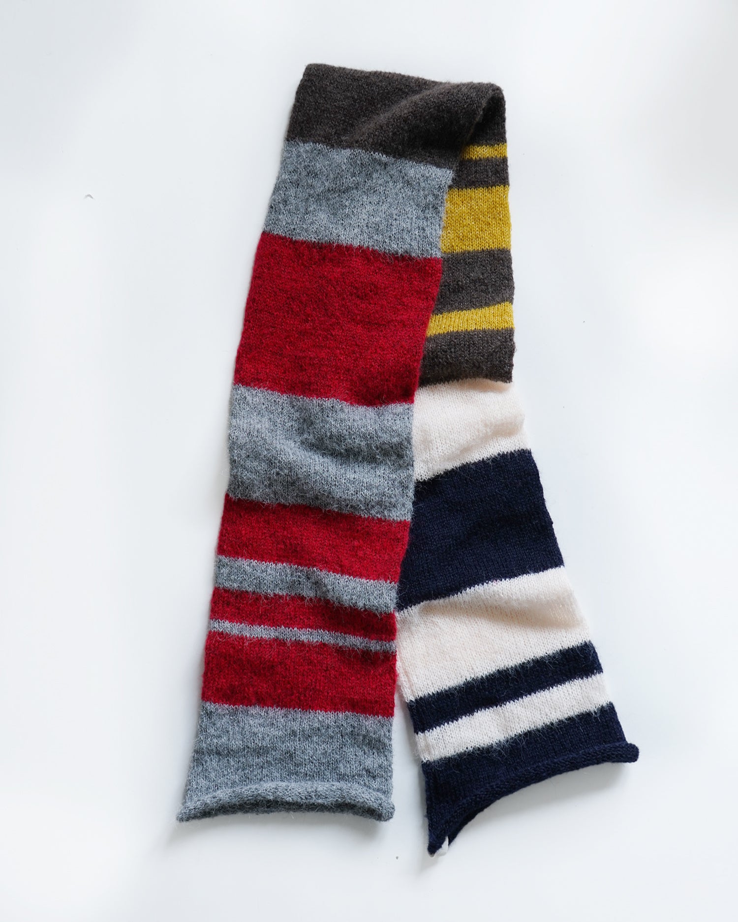 Alpaca Blend Handmade Scarf 09