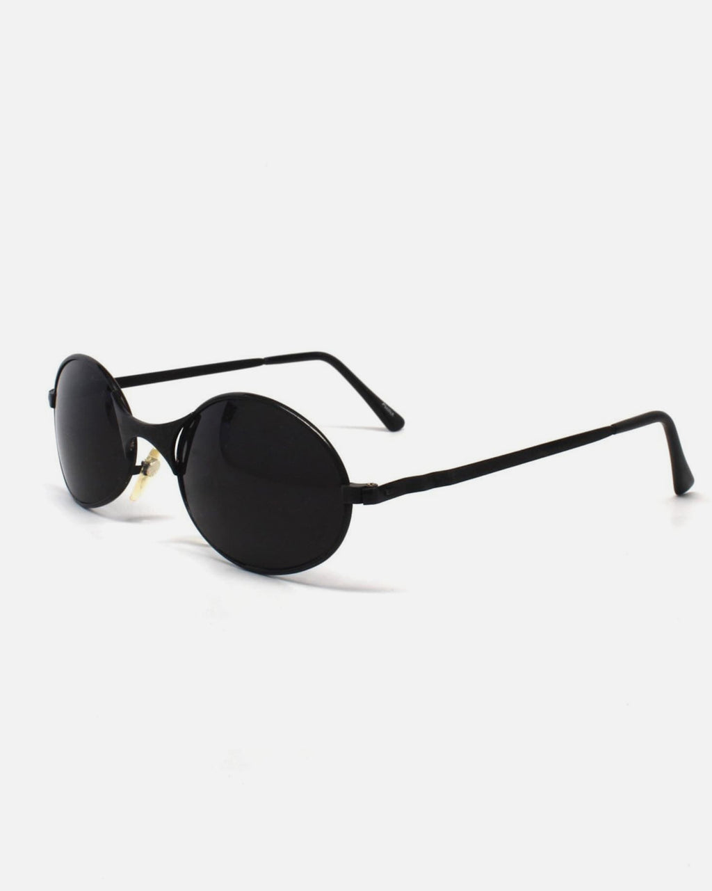 NOS Black Metal Frame Sunglasses