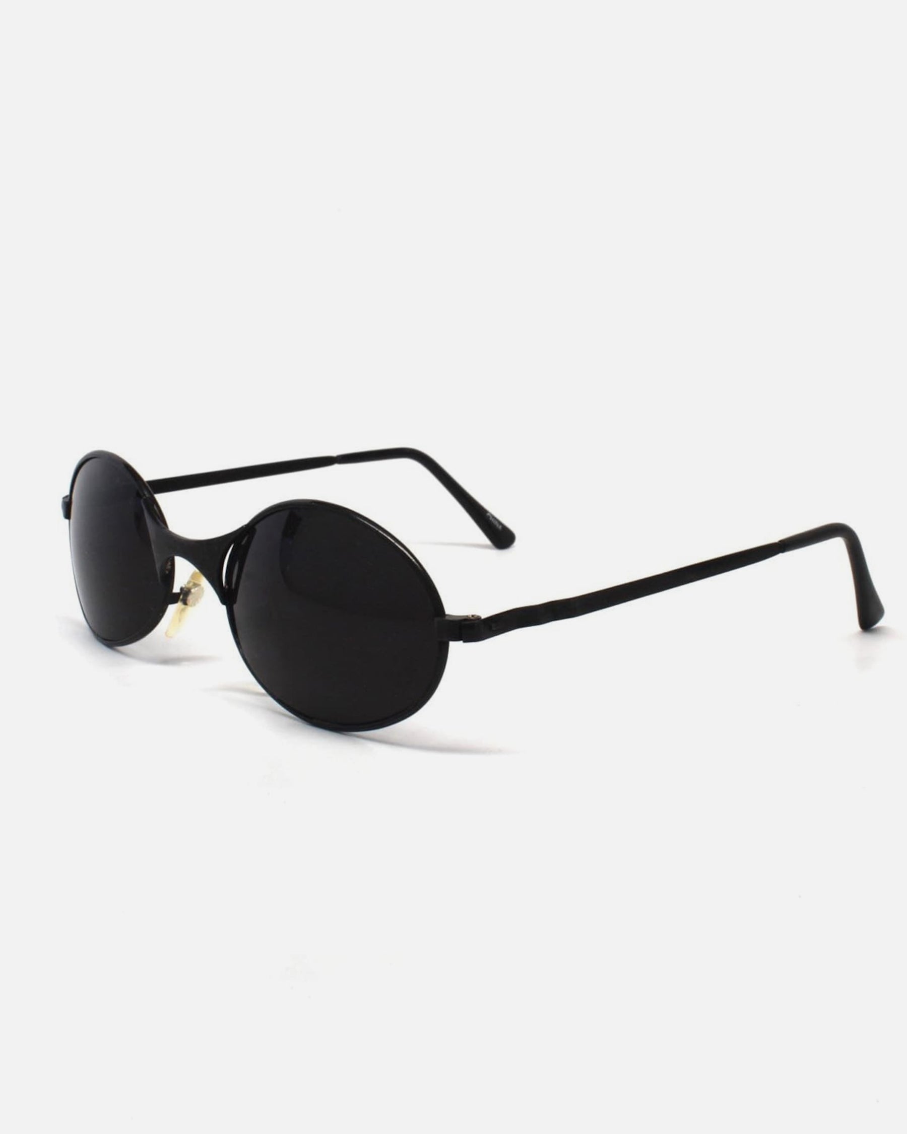 NOS Black Metal Frame Sunglasses