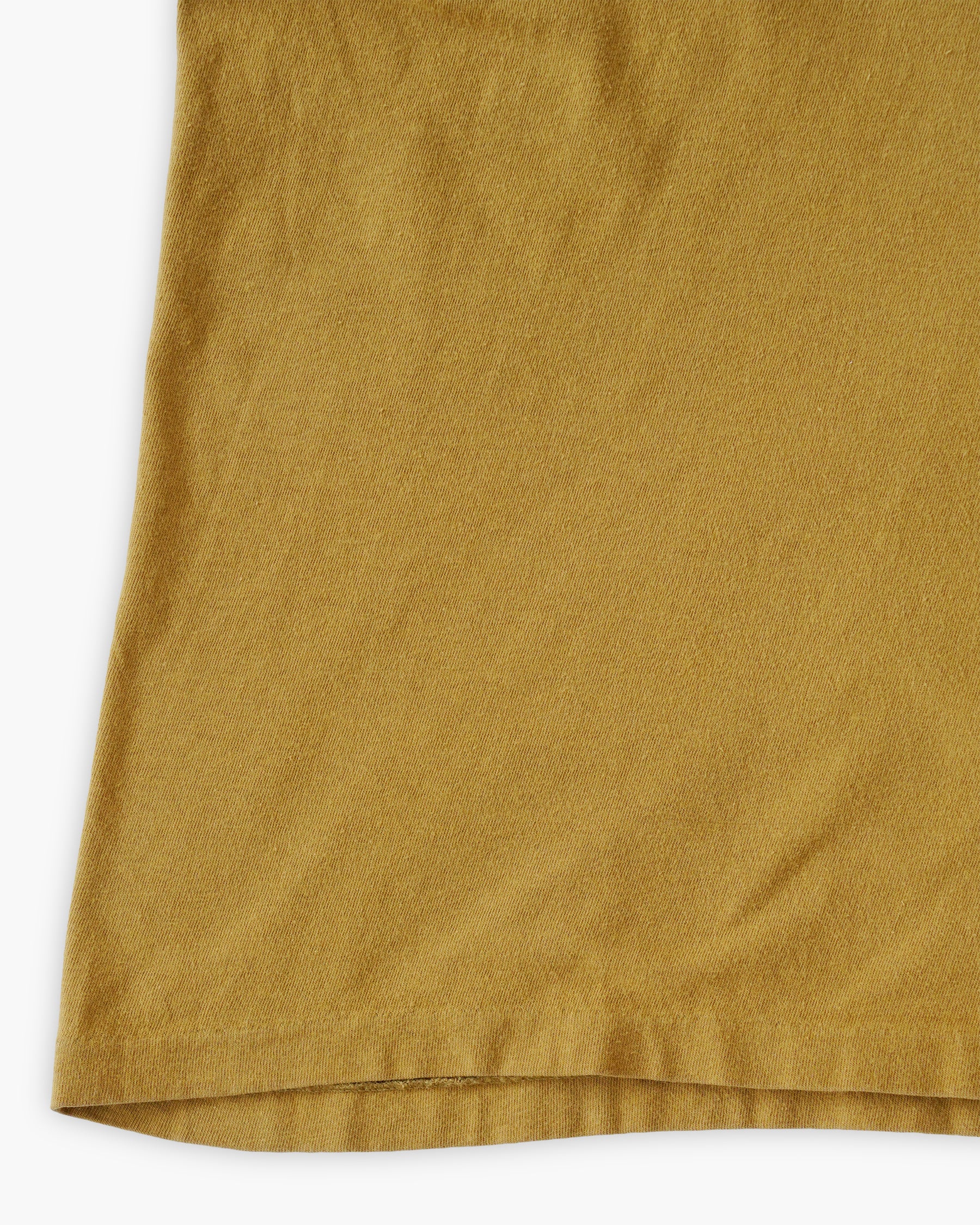 90s GAP Faded Pocket T-shirts - Mustard