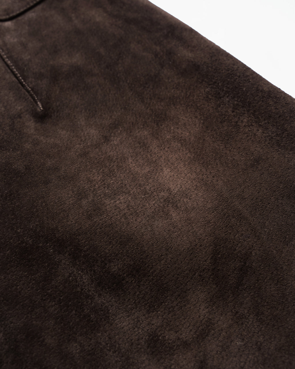 Suede Brown Mini Skirt