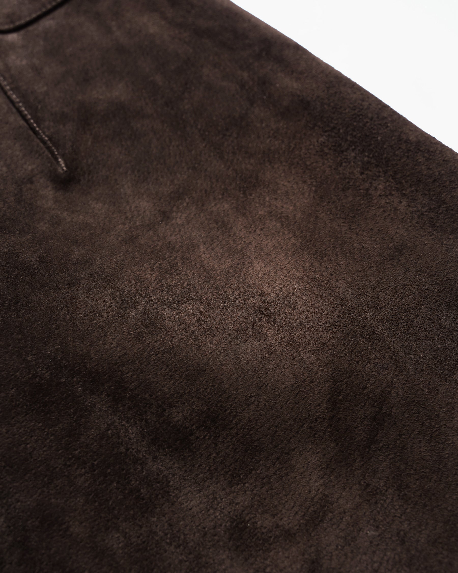 Suede Brown Mini Skirt