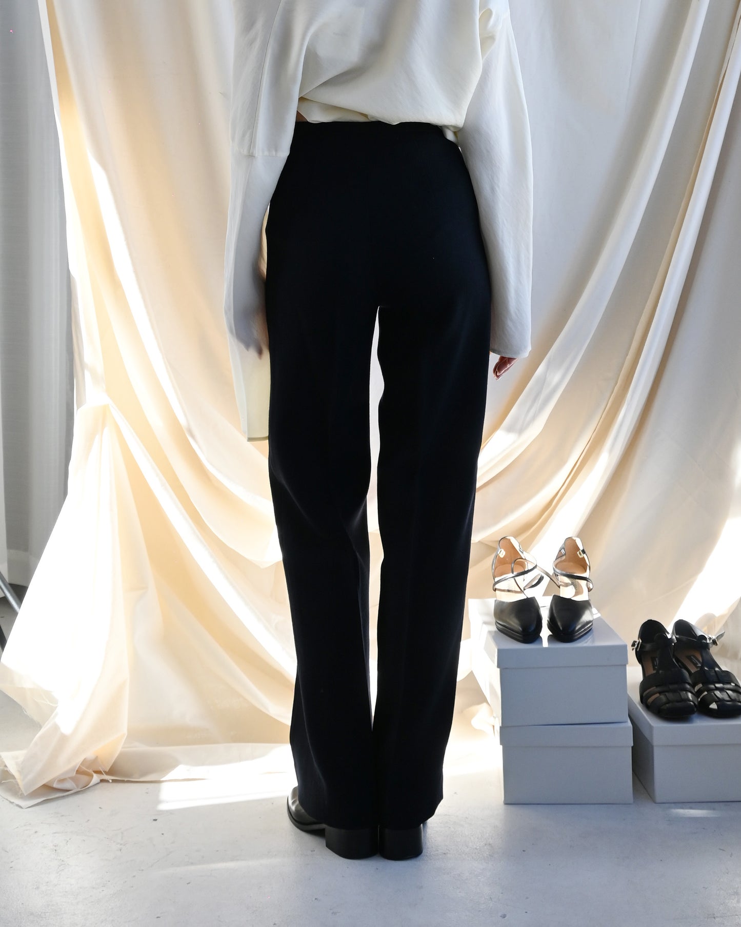 GIANFRANCO FERRE - BLACK PANTS