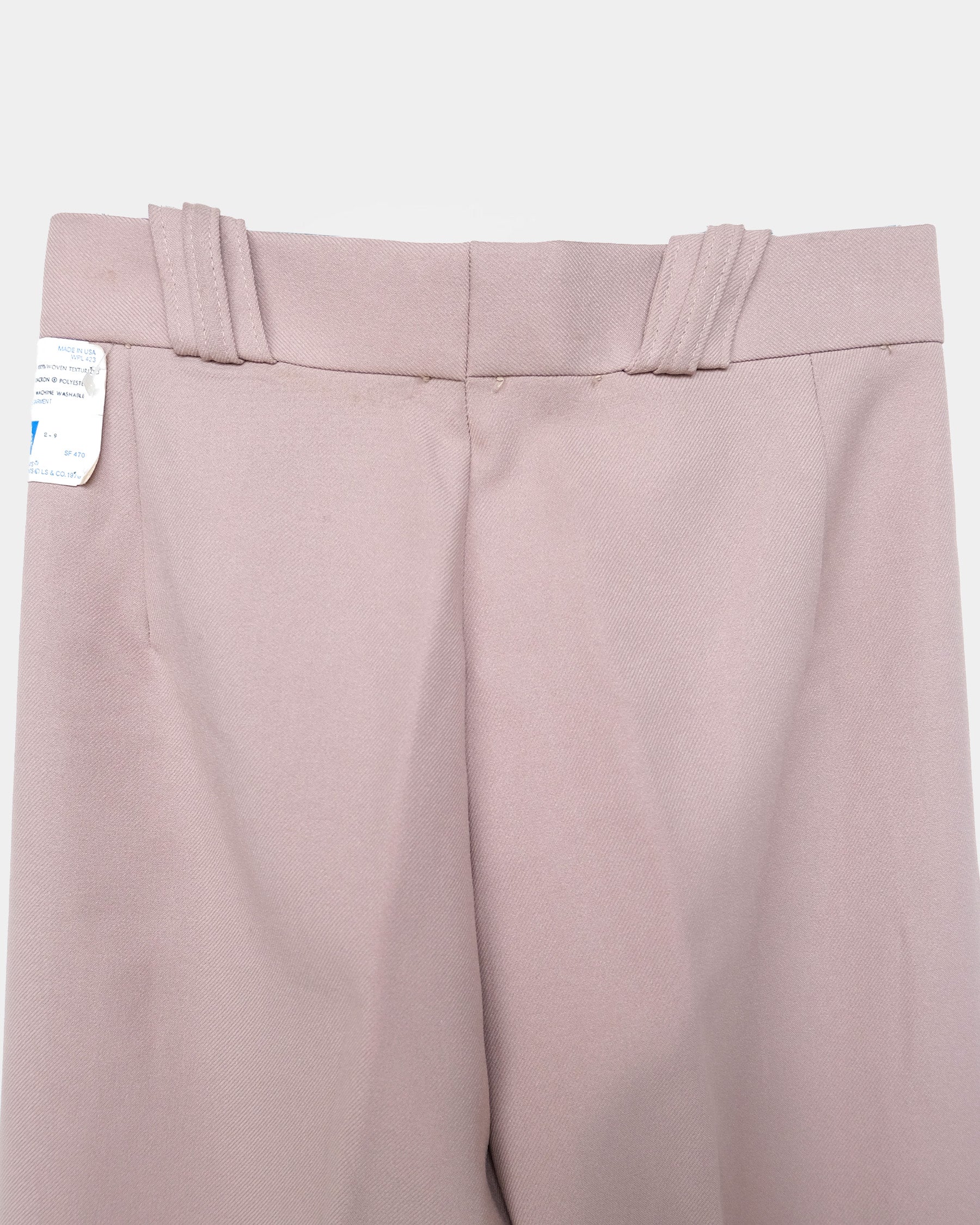 Levis Poly Slacks - Pink Beige