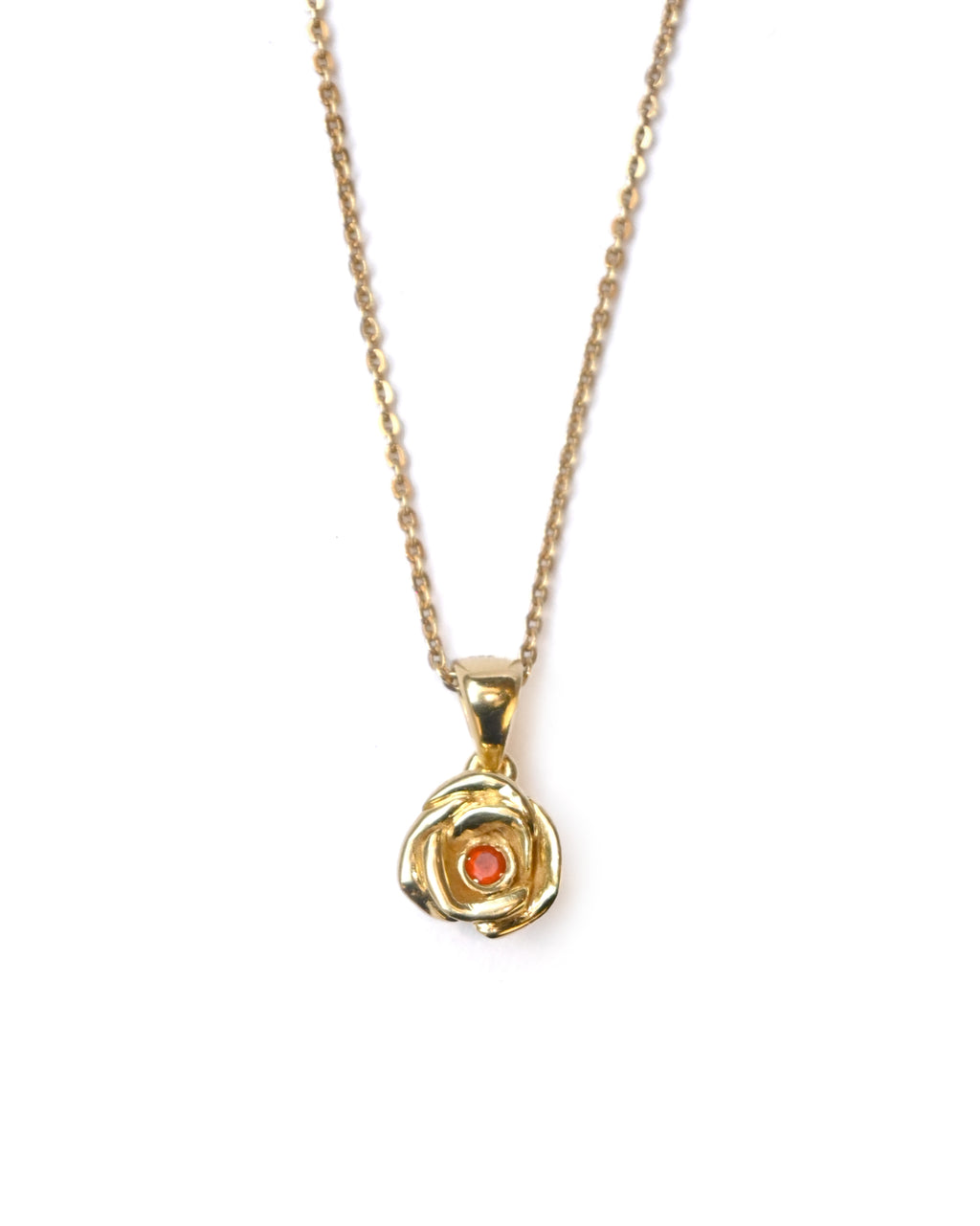 Valentine x 404 Baby Rose Charm - Gold