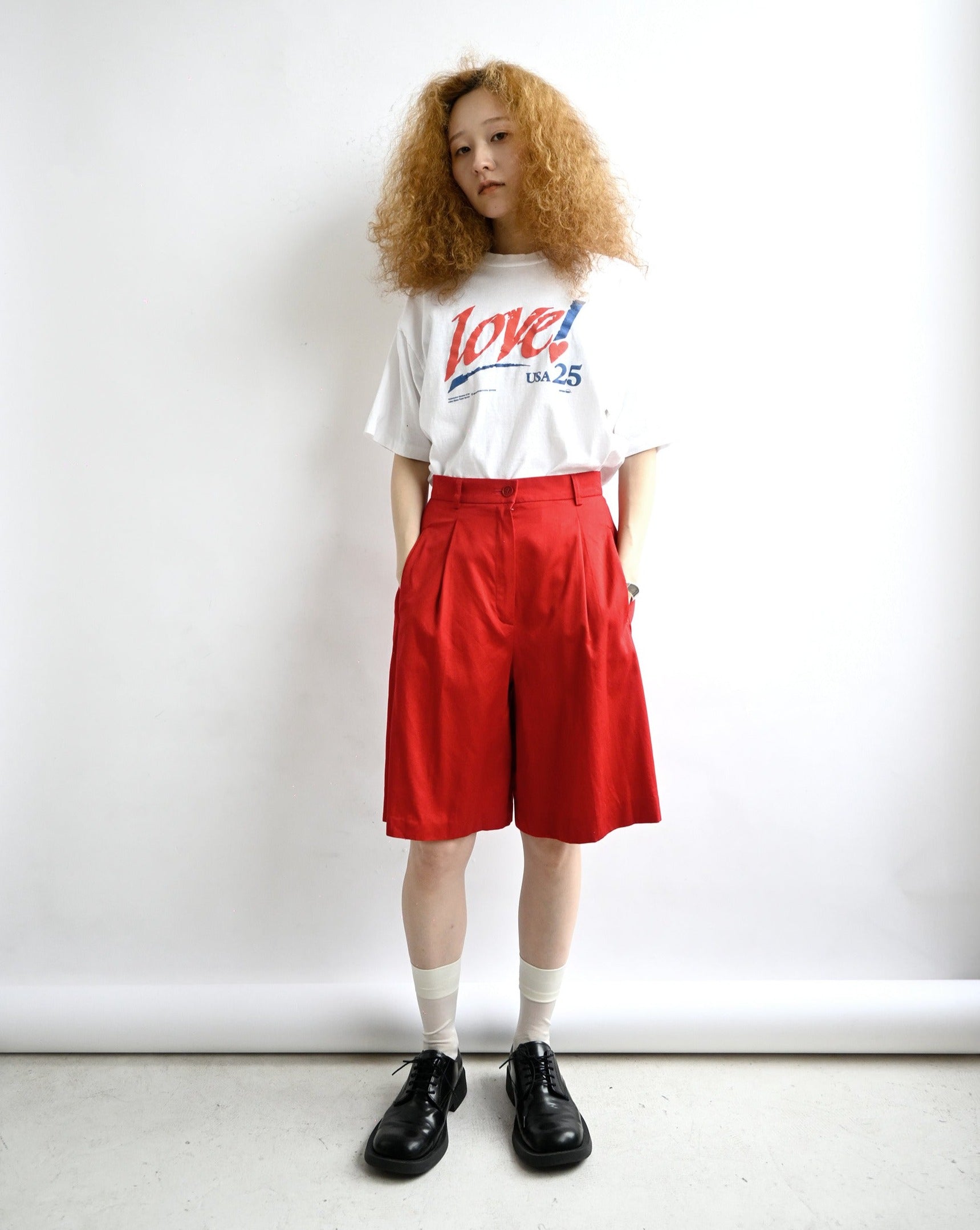 Cotton Wide Shorts