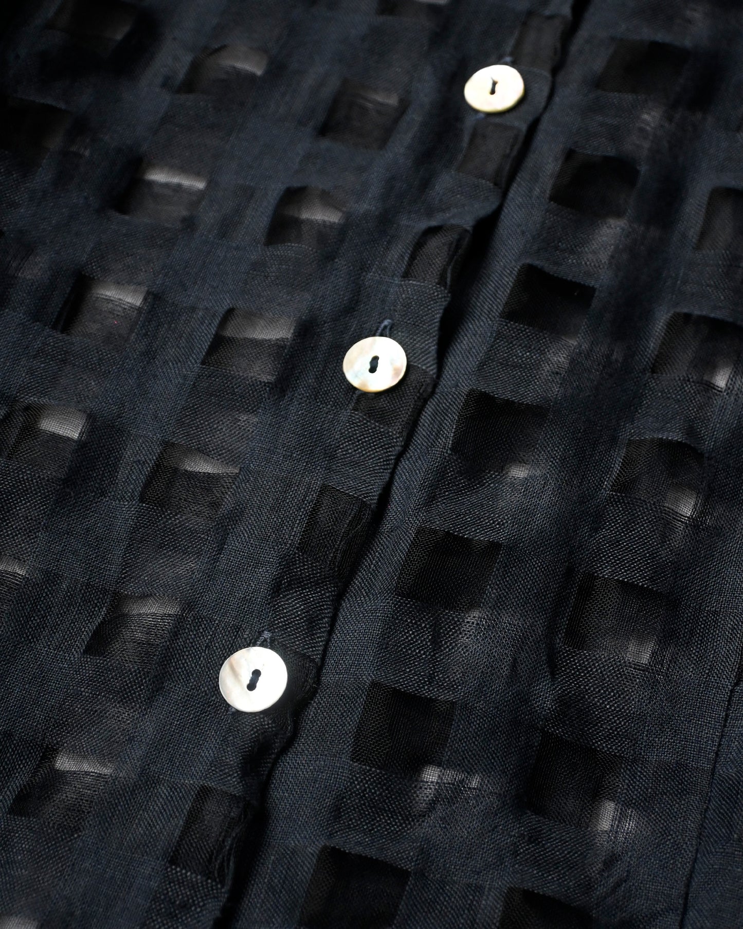 Sheer Patterned Shirt