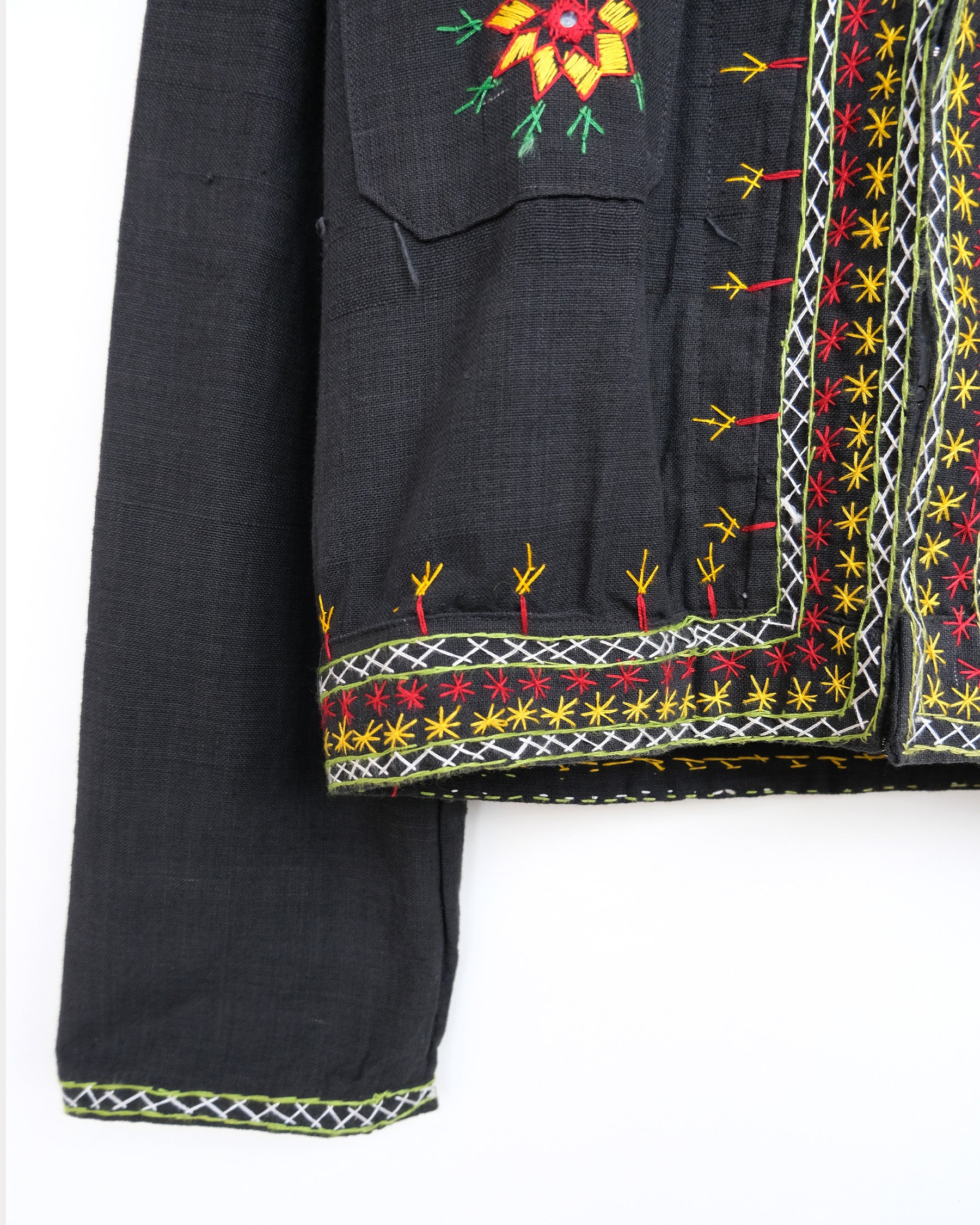 70'S Hand-Stitched Cotton Jacket