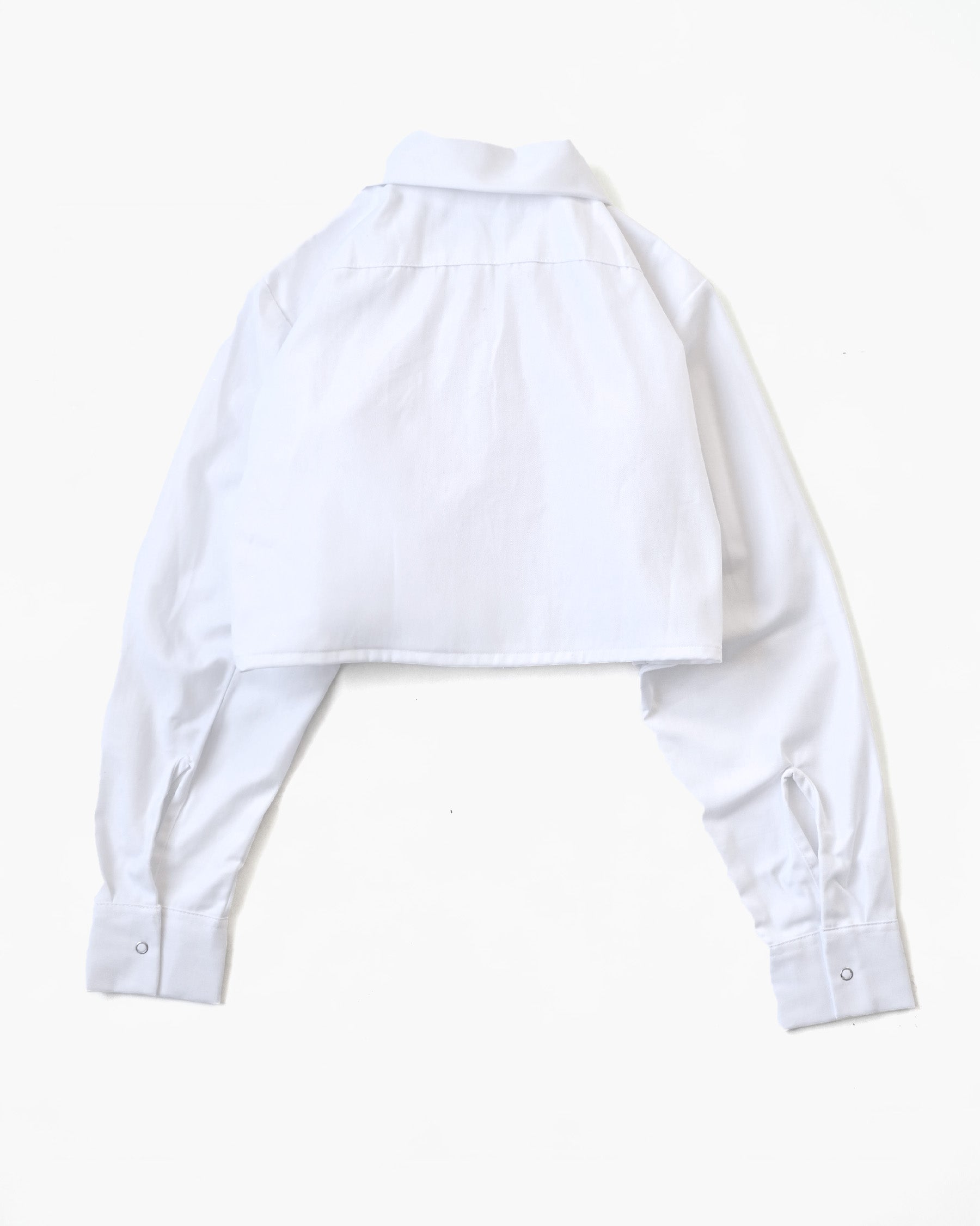 UNIVERSAL Snap Button L/S Cropped Shirt