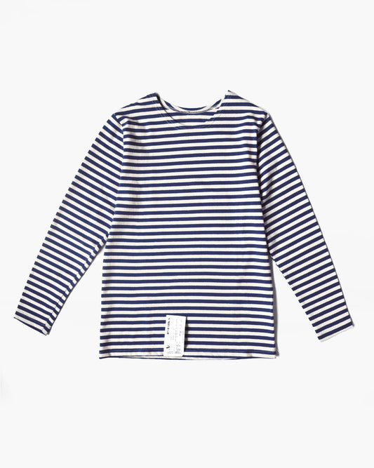 Striped L/S Top - Navy