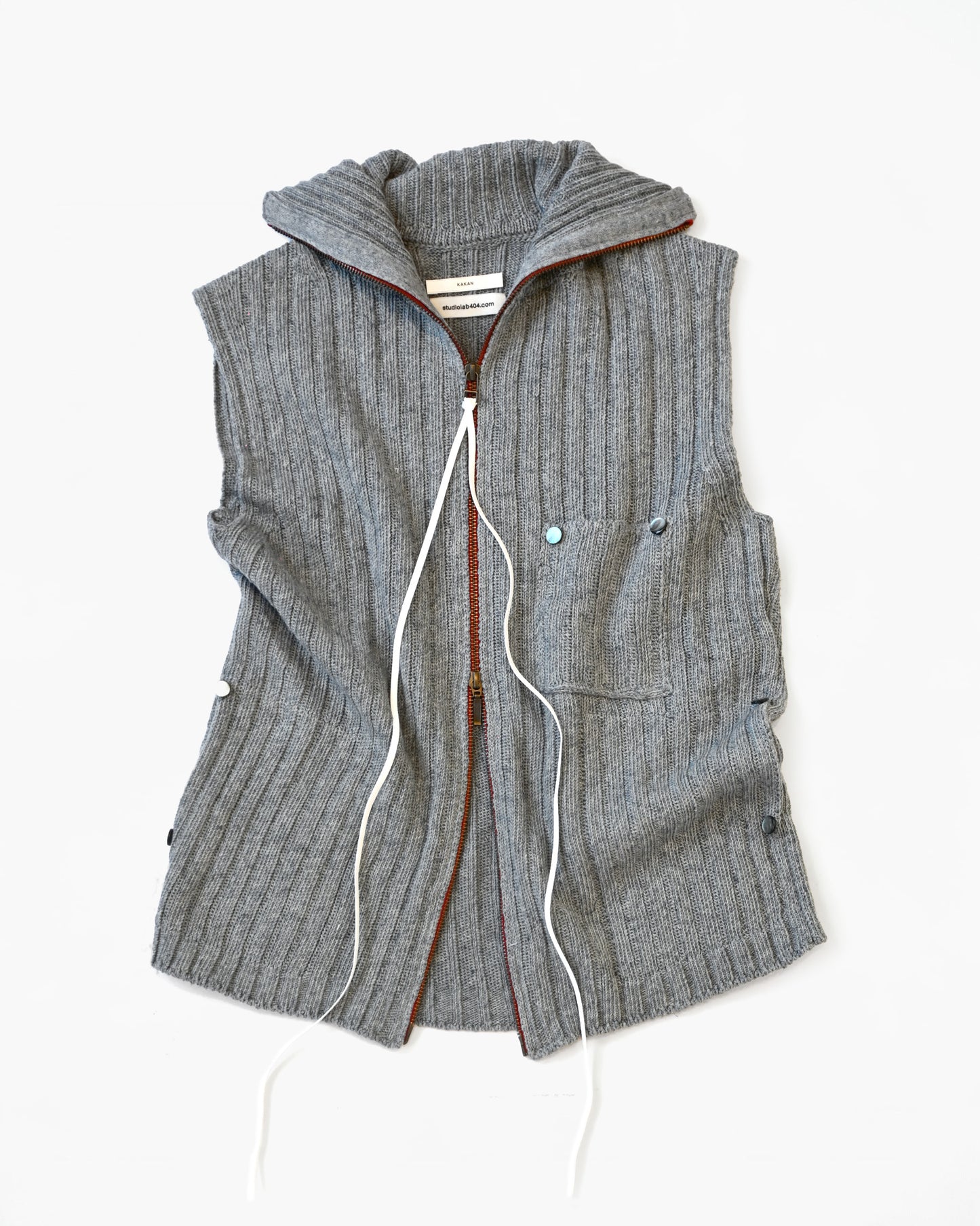 KAKAN x 404 Limited Edition Knit Drivers Vest 【Sophia】