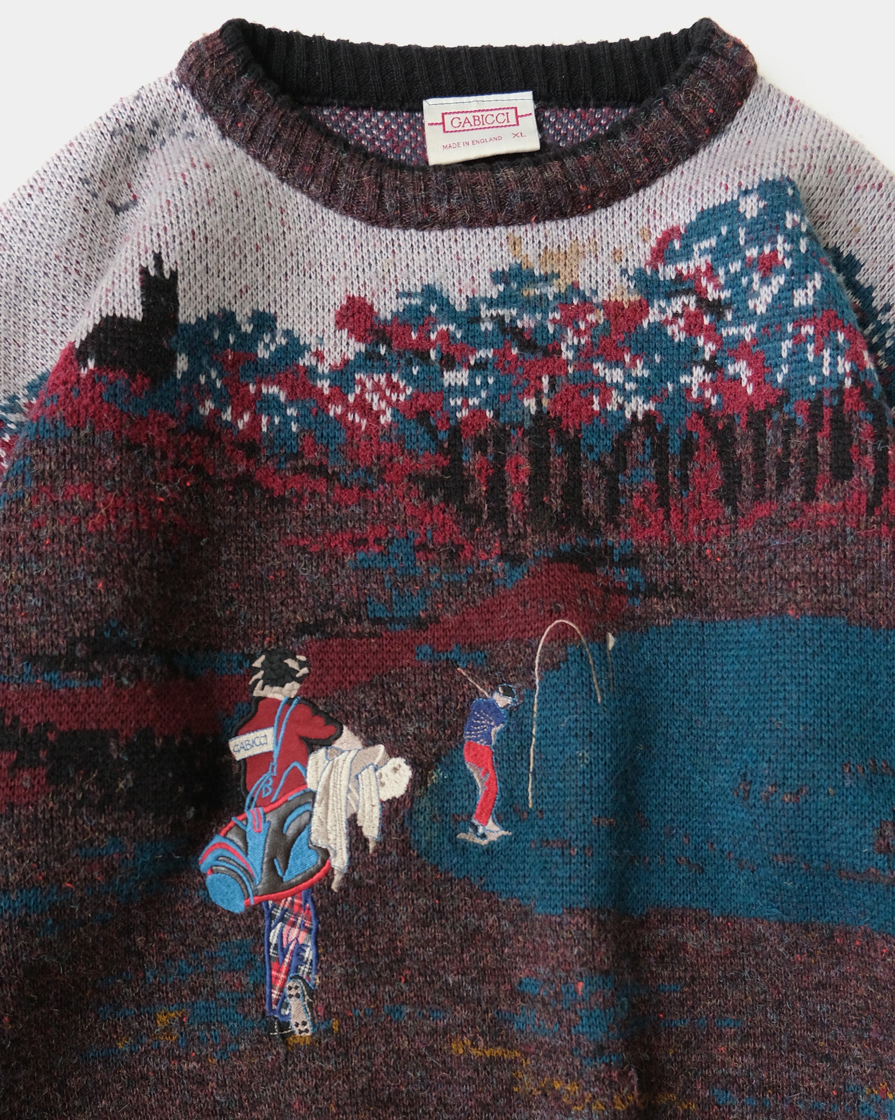 90s Embroidered Sweater