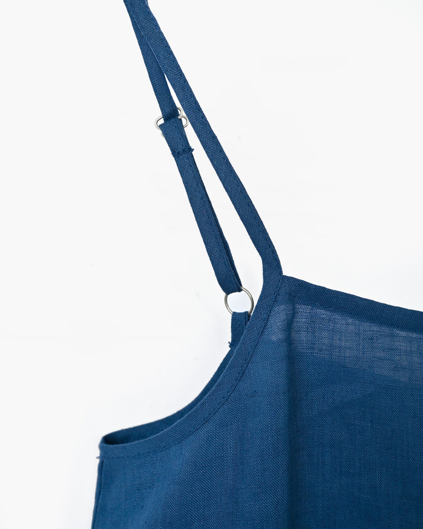 404 Linen Cami - Navy