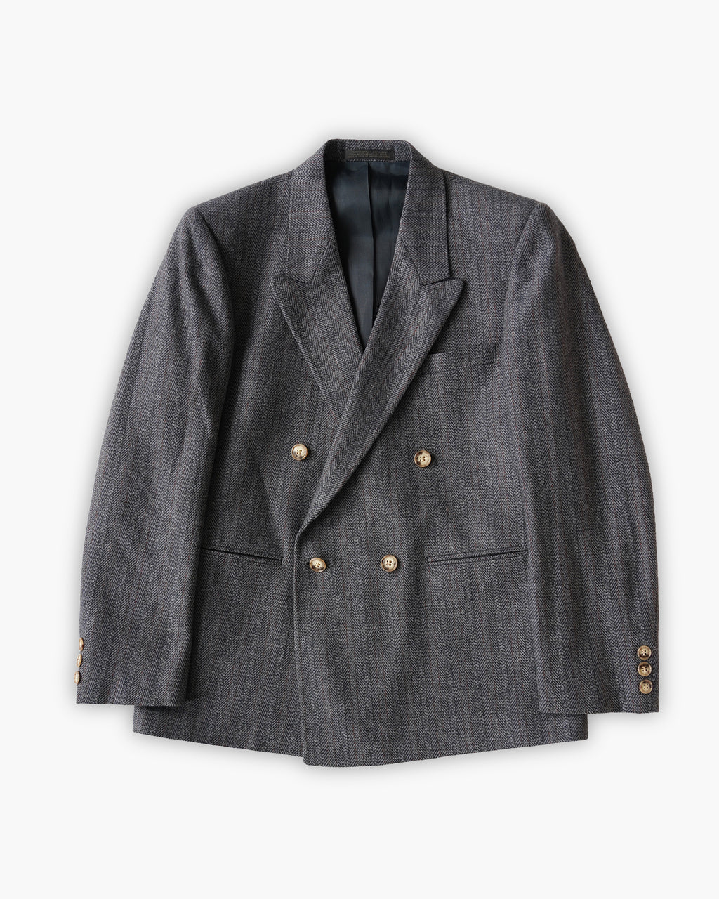 Herringbone Wool Blazer