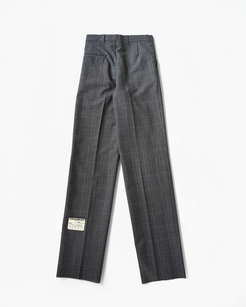 Double Breasted Glen Check Suit