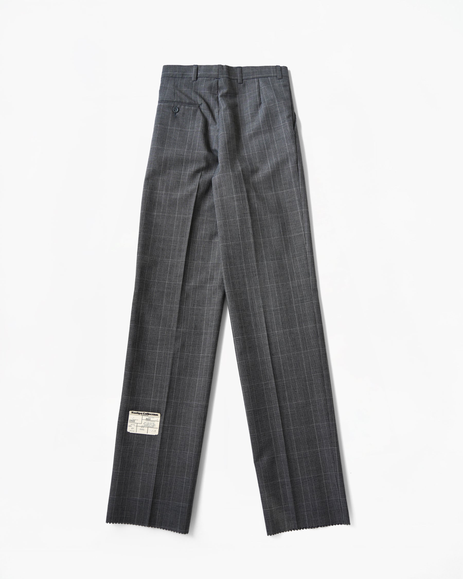 Double Breasted Glen Check Suit