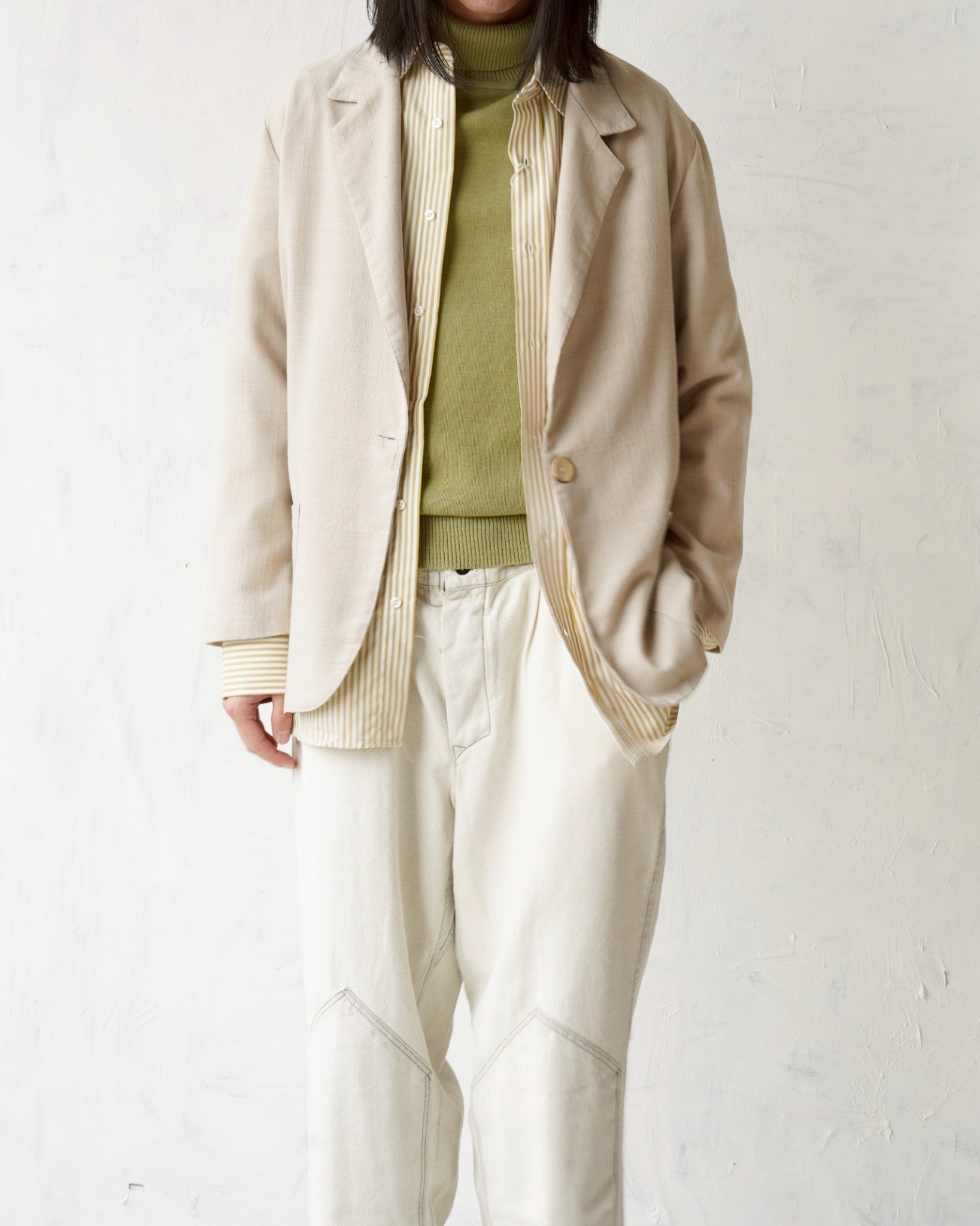 Slub Textured Cotton Jacket