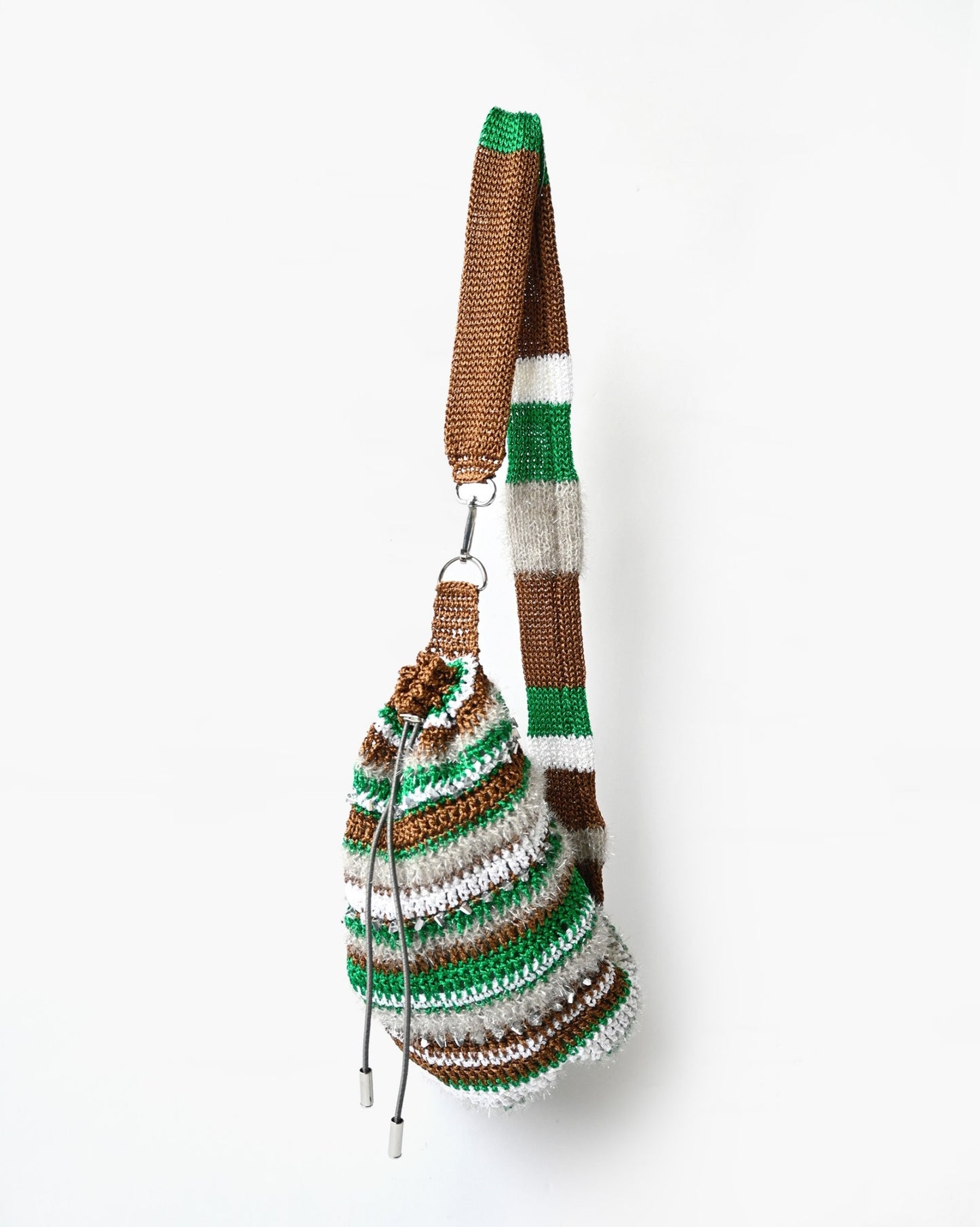 Hand Knitting Shoulder Bag 02