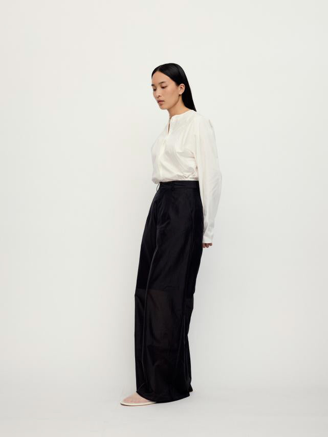 "RUOHAN" BLACK SUIT PANTS