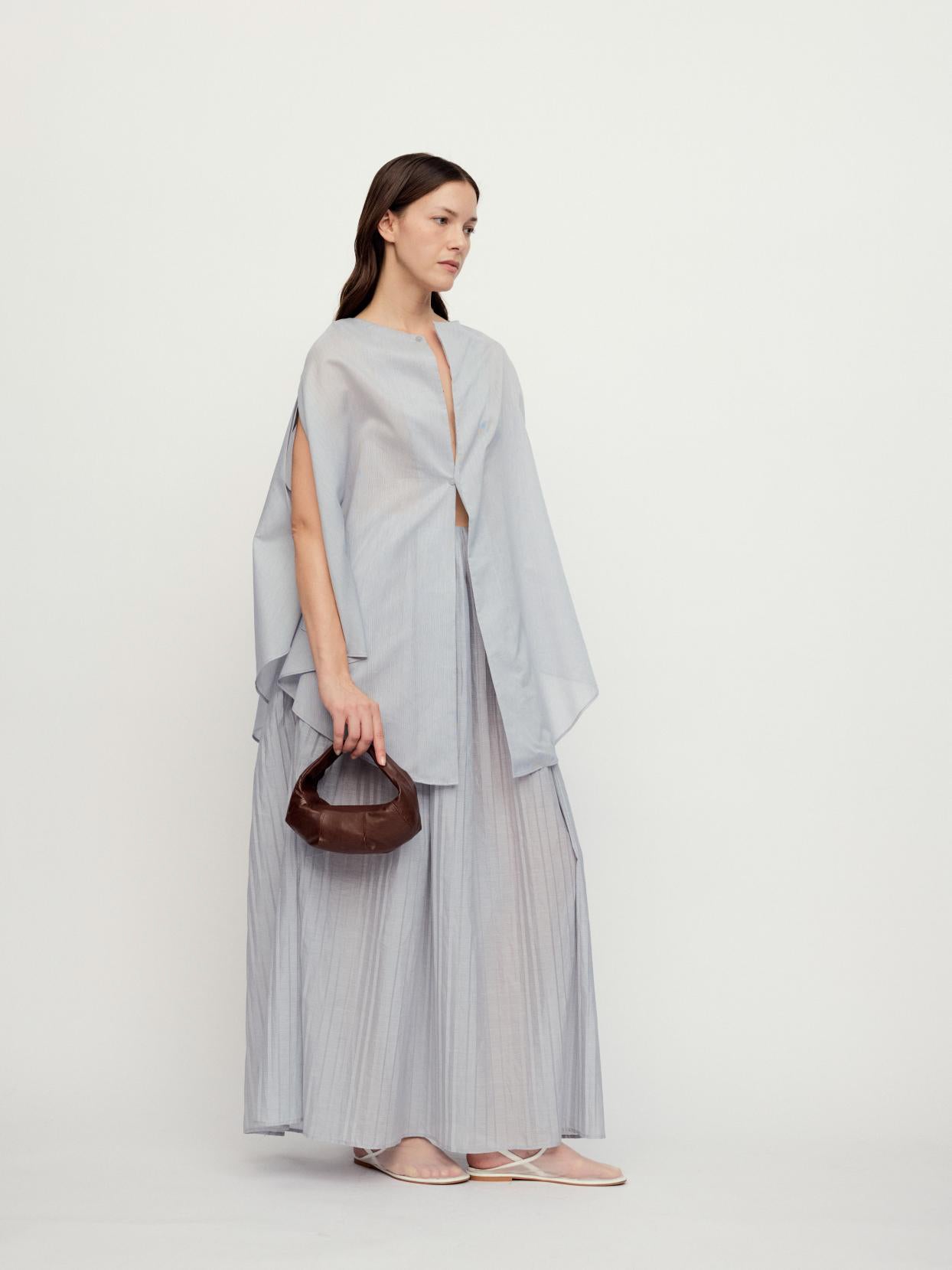 "RUOHAN" CAMEL MINI MOON BAG