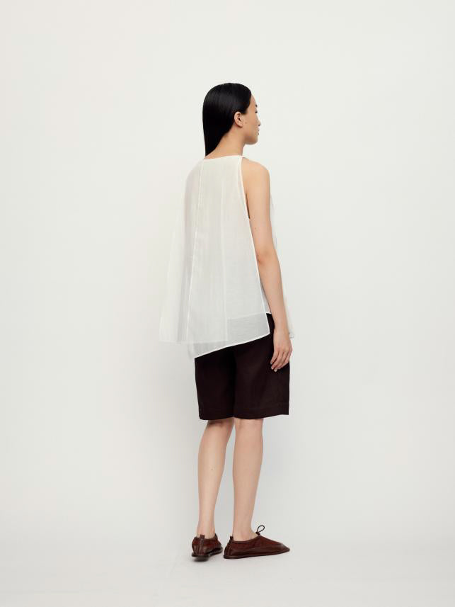 "RUOHAN" DEEP BROWN CLASSIC SHORTS