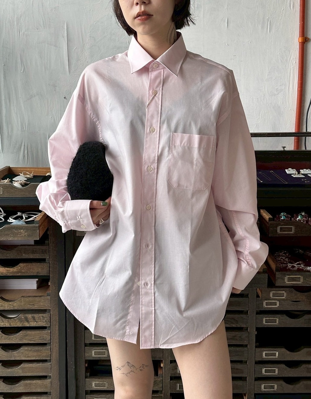 90s "Courrèges" Dress Shirts