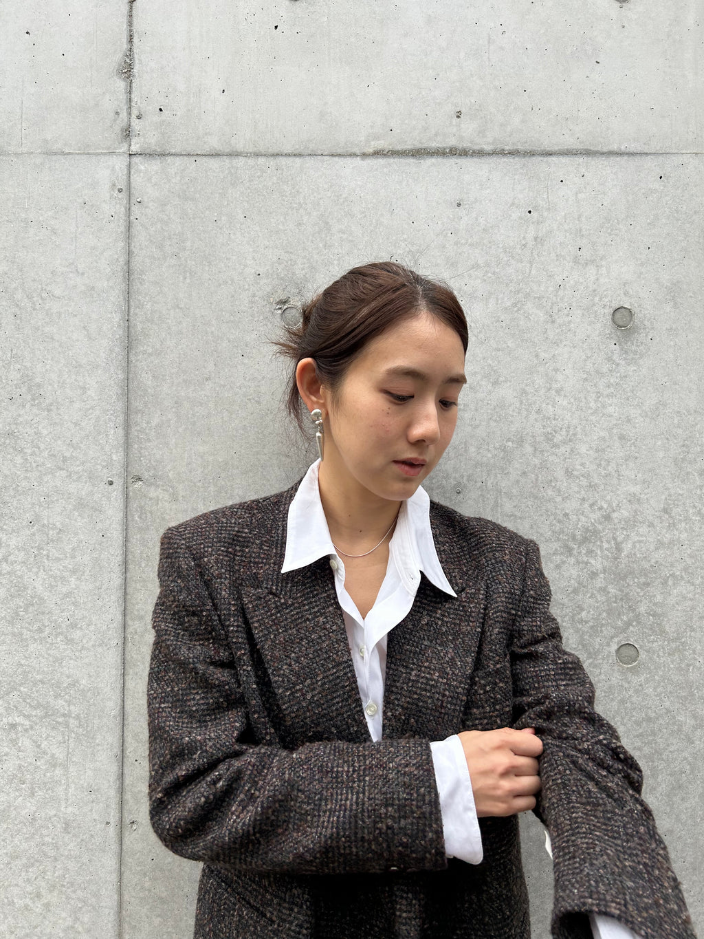 Taper Silver Earrings (SVE-2502)