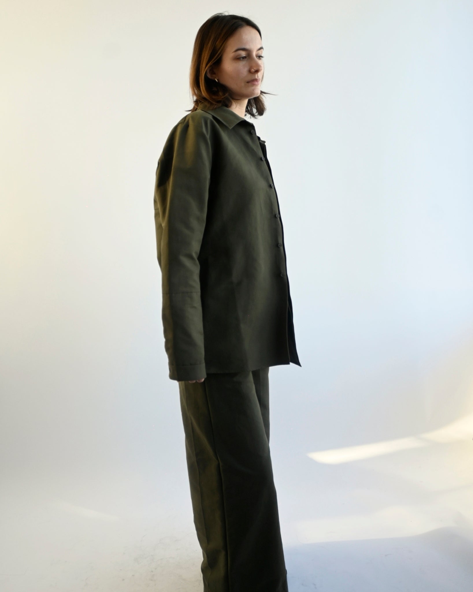 "RUOHAN" KHAKI CULION SHIRT