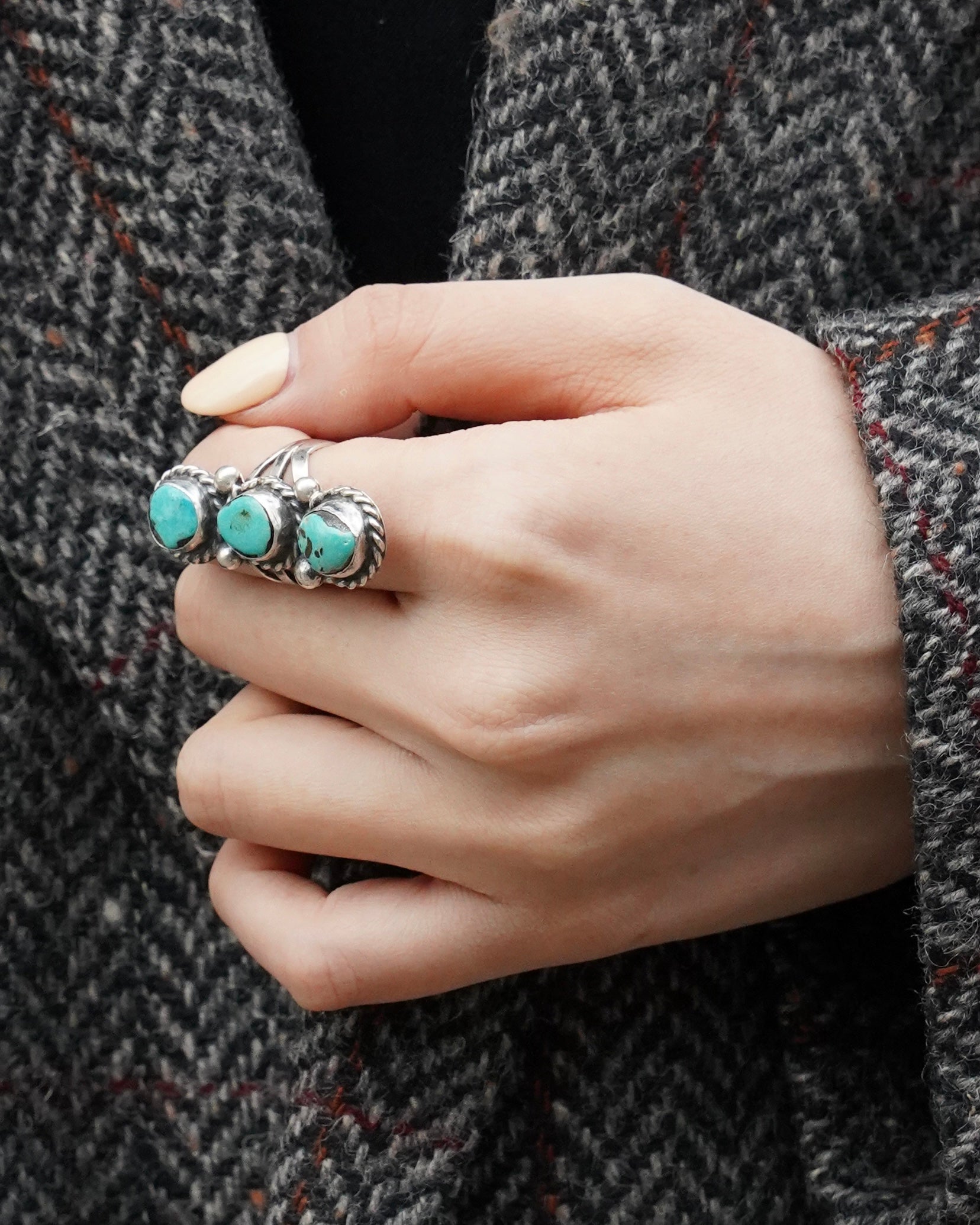 Triple Turquoise Ring (SVR25012)